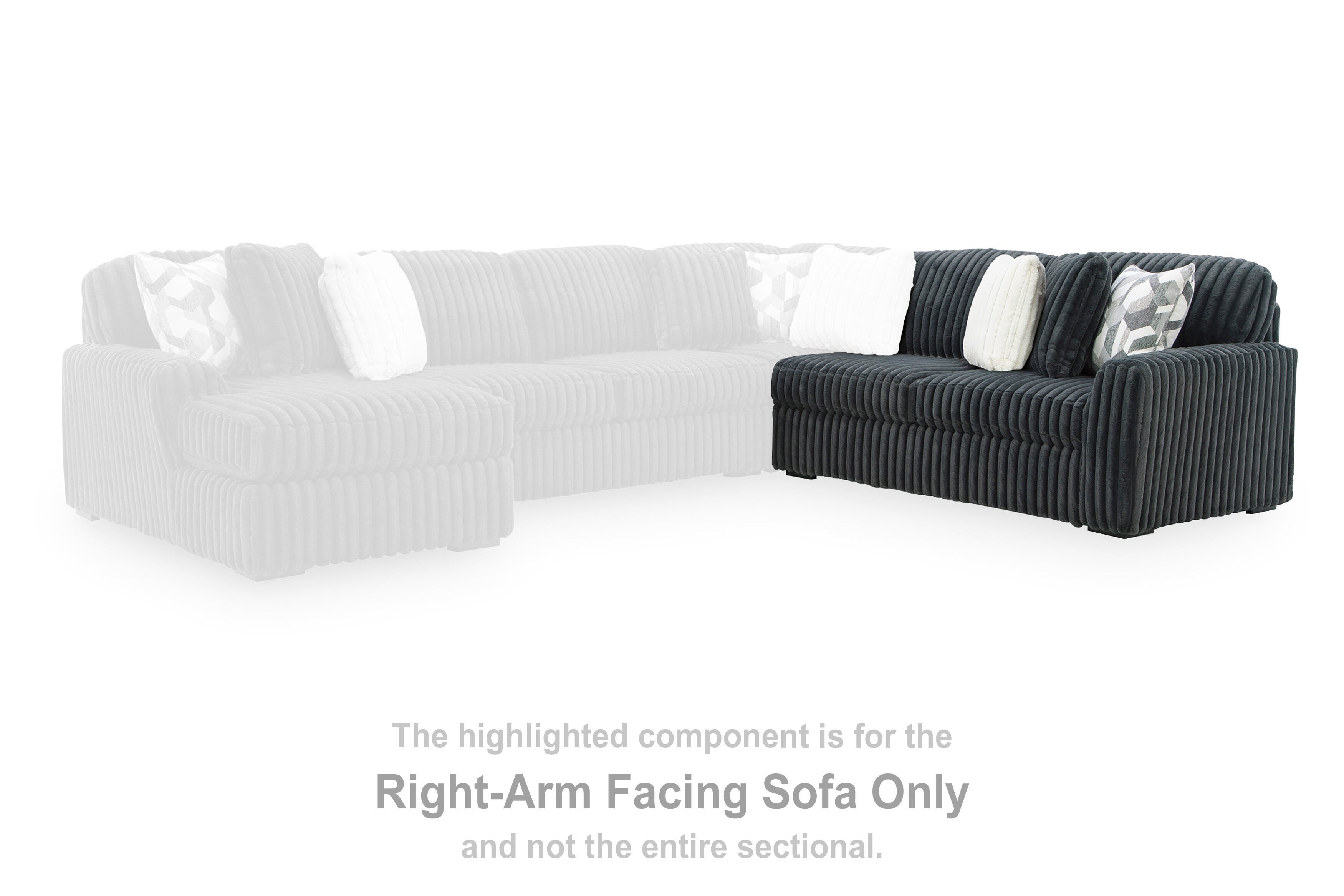 Midnight-Madness Sectional - Luxury Home Furniture (MI)