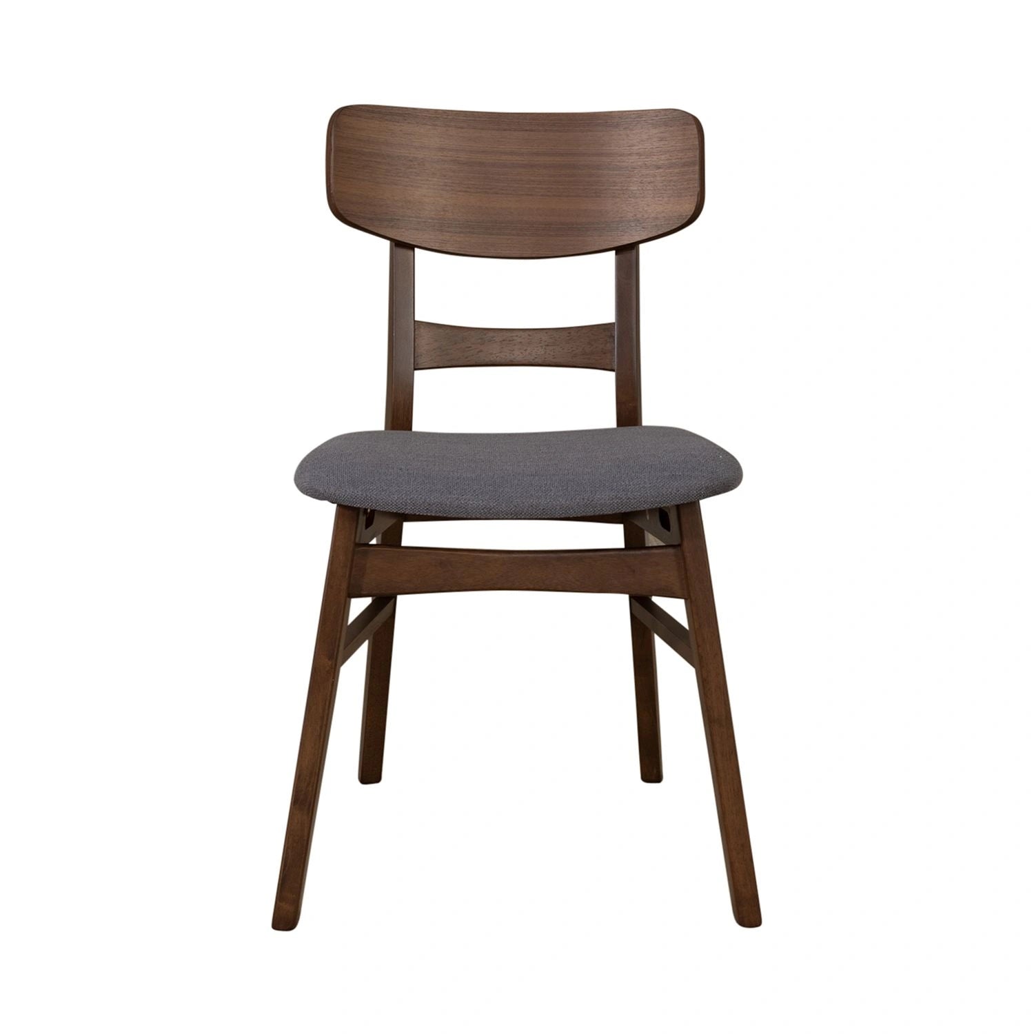 Space Savers Panel Back Side Chair- Grey (RTA) image