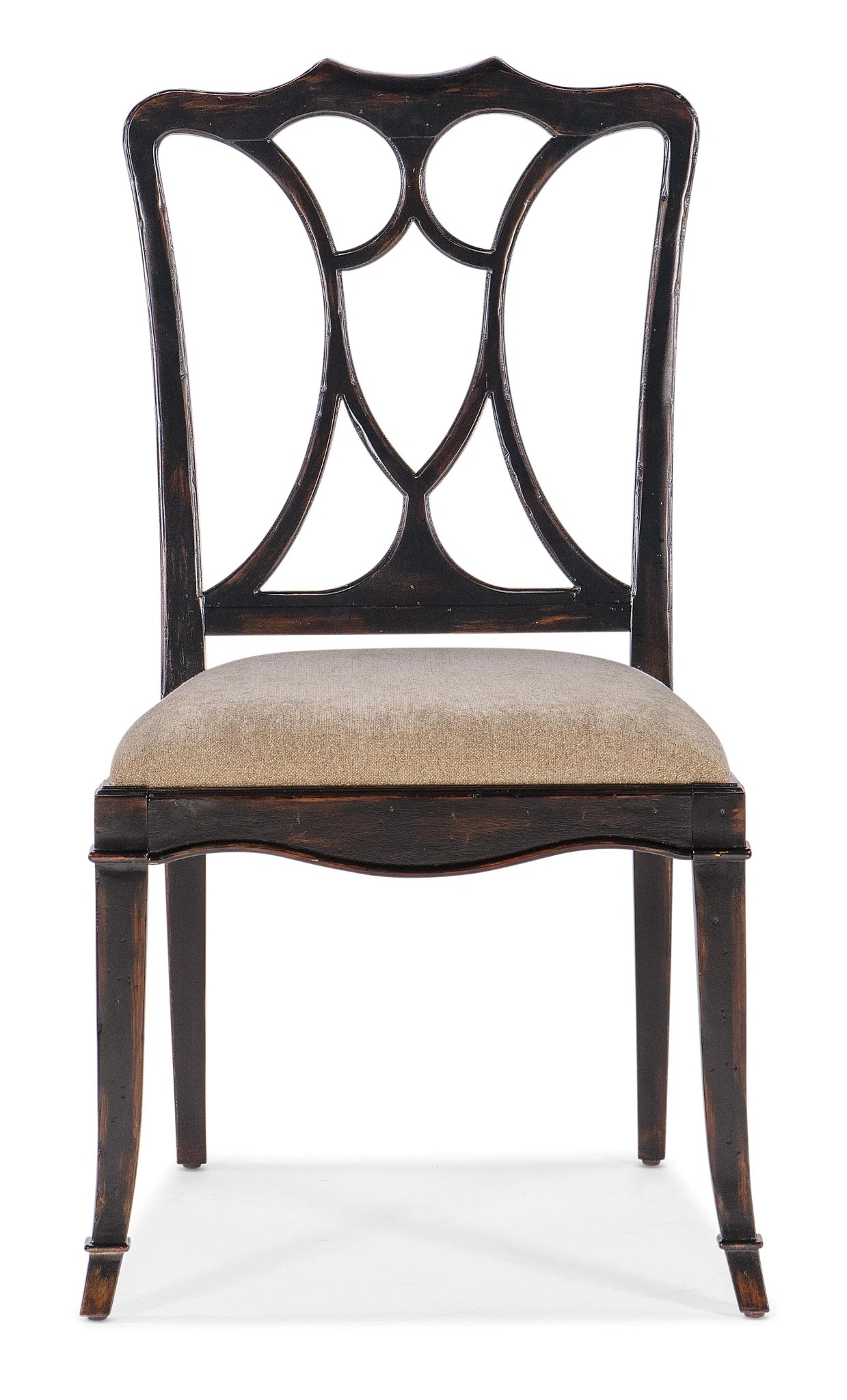 Charleston Upholstered Seat Side Chair-2 per carton/price ea - 6750-75310-97