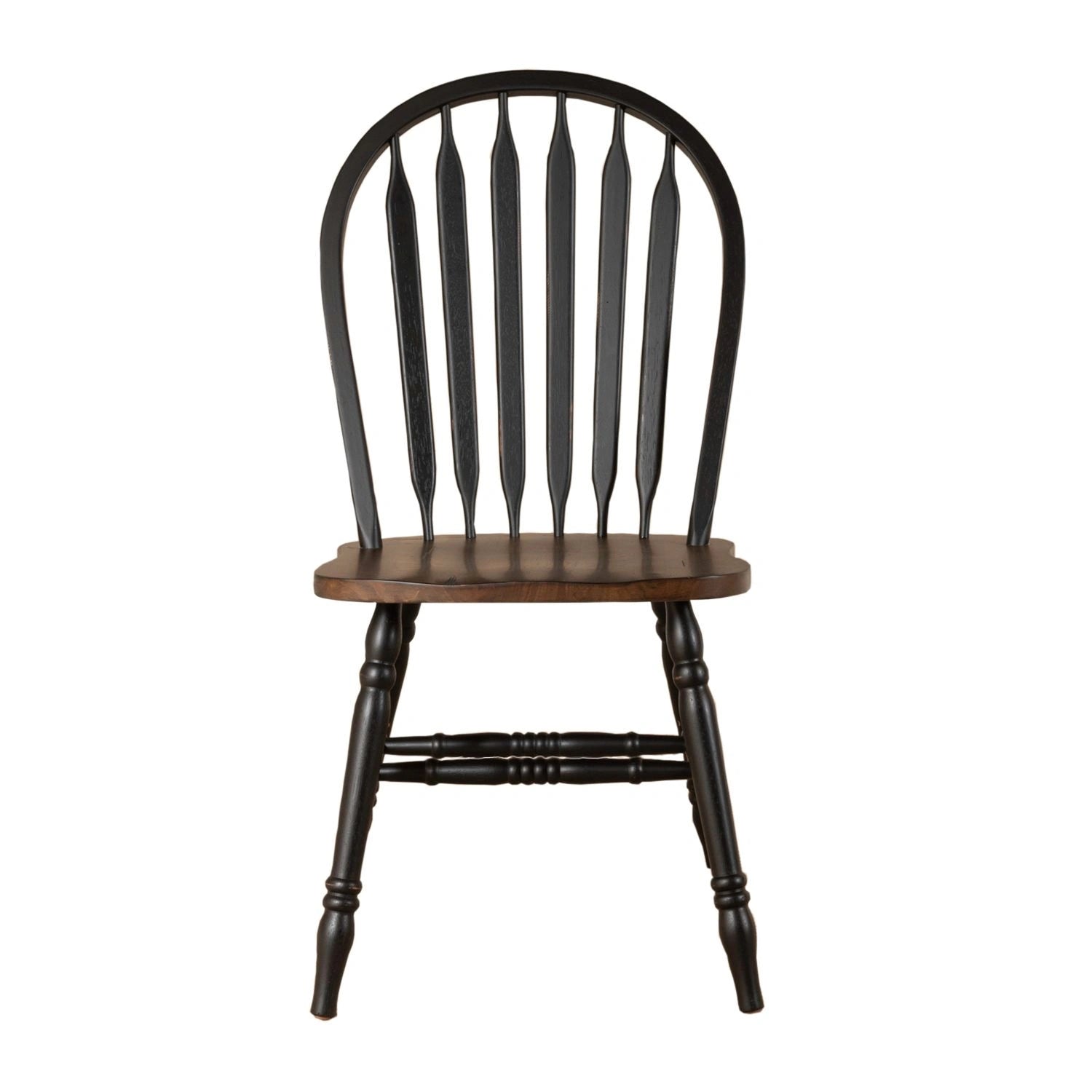 Carolina Crossing Windsor Side Chair- Black image