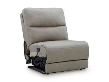 Narwhal Place Reclining Sectional with Storage Console - Luxury Home Furniture (MI)
