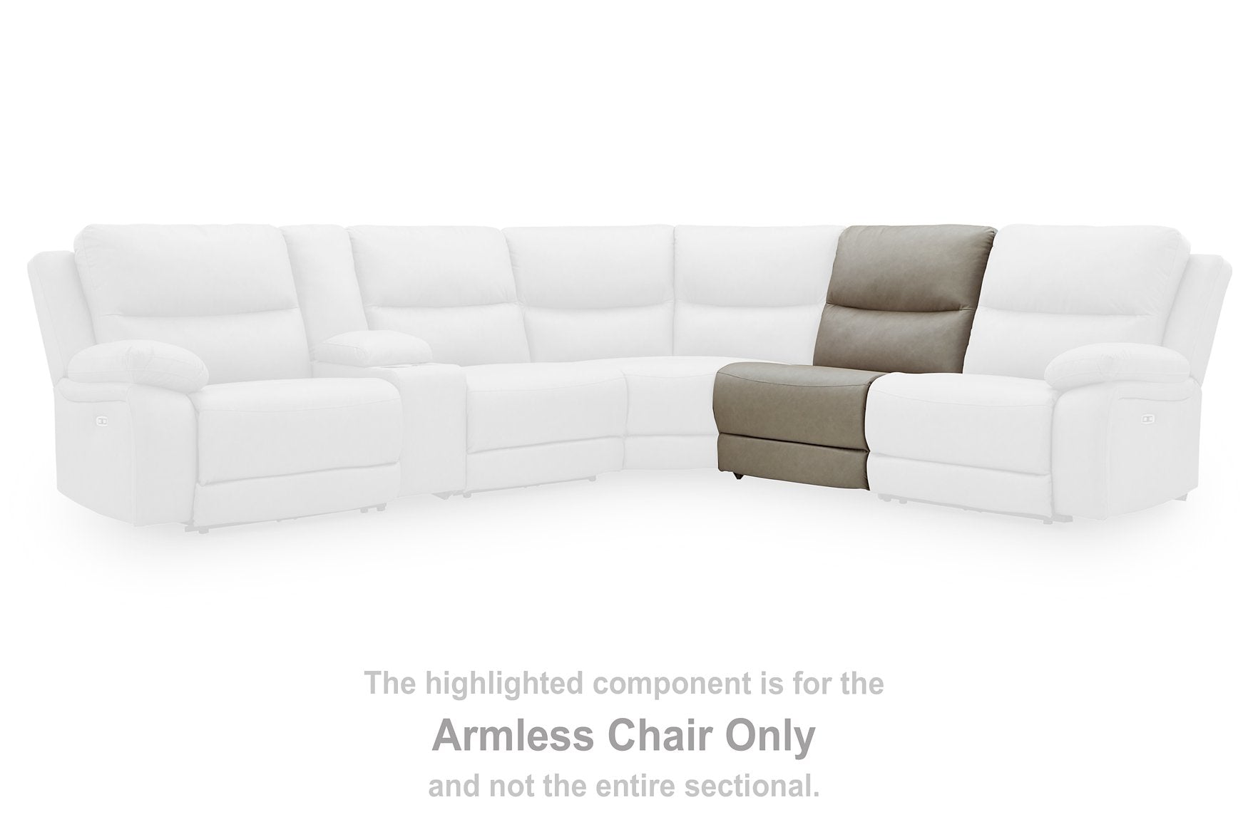 Narwhal Place Reclining Sectional with Storage Console - Luxury Home Furniture (MI)