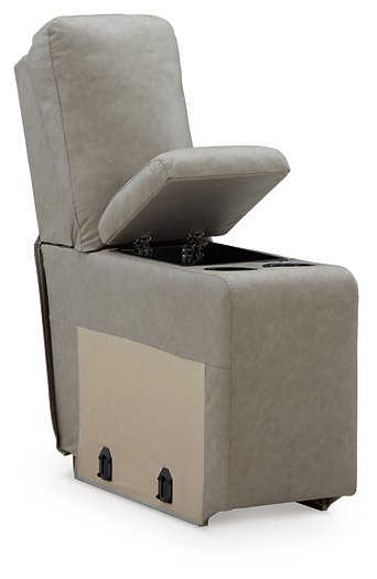 Narwhal Place Reclining Sectional with Storage Console - Luxury Home Furniture (MI)
