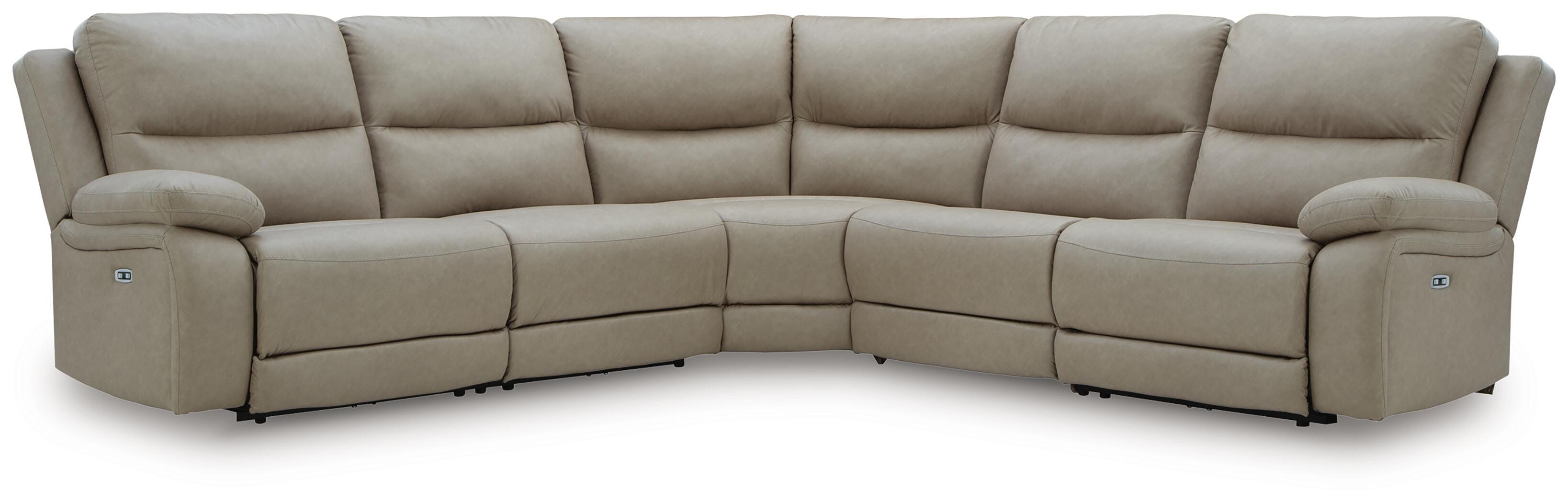 Narwhal Place Power Reclining Sectional - Luxury Home Furniture (MI)