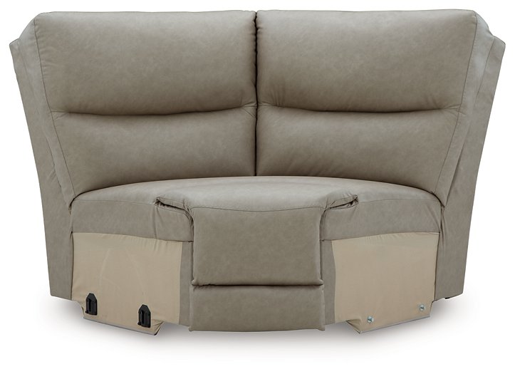 Narwhal Place Reclining Sectional with Storage Console - Luxury Home Furniture (MI)