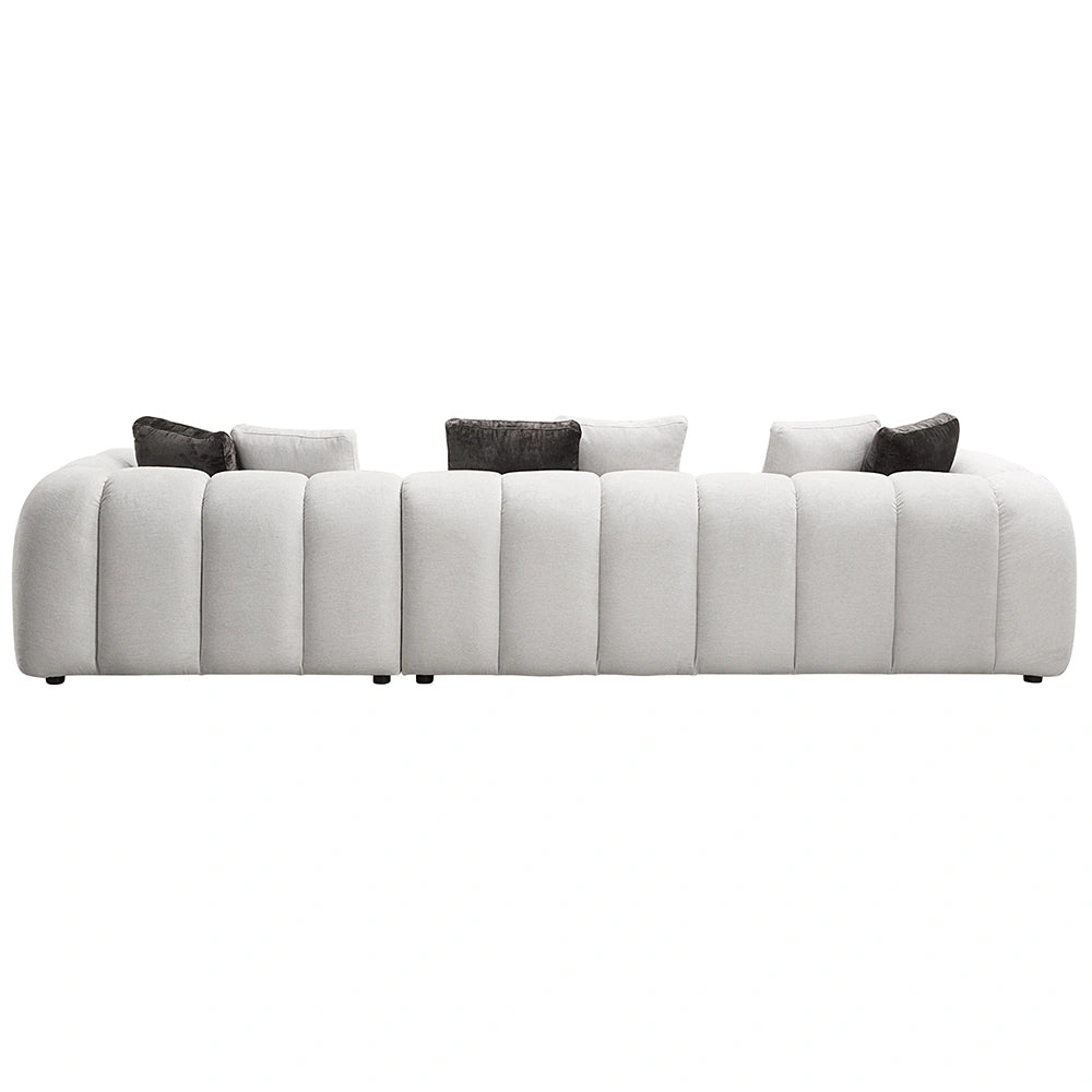 Sectional Sofa w/8 Pillows