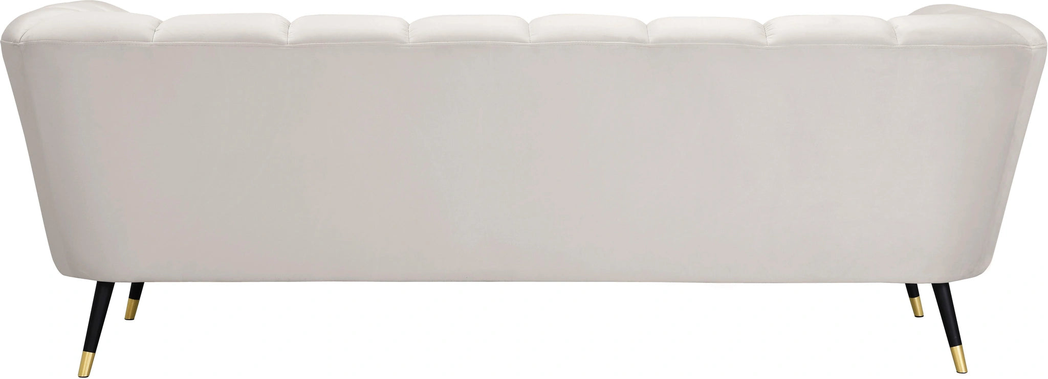 Beaumont Cream Velvet Sofa