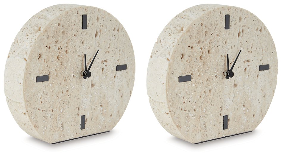 Donfordson Table Clock (Set of 2) - Luxury Home Furniture (MI)