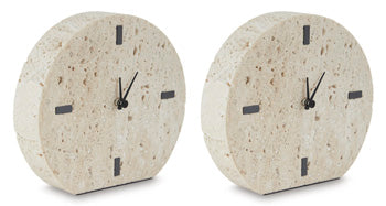 Donfordson Table Clock (Set of 2) - Luxury Home Furniture (MI)