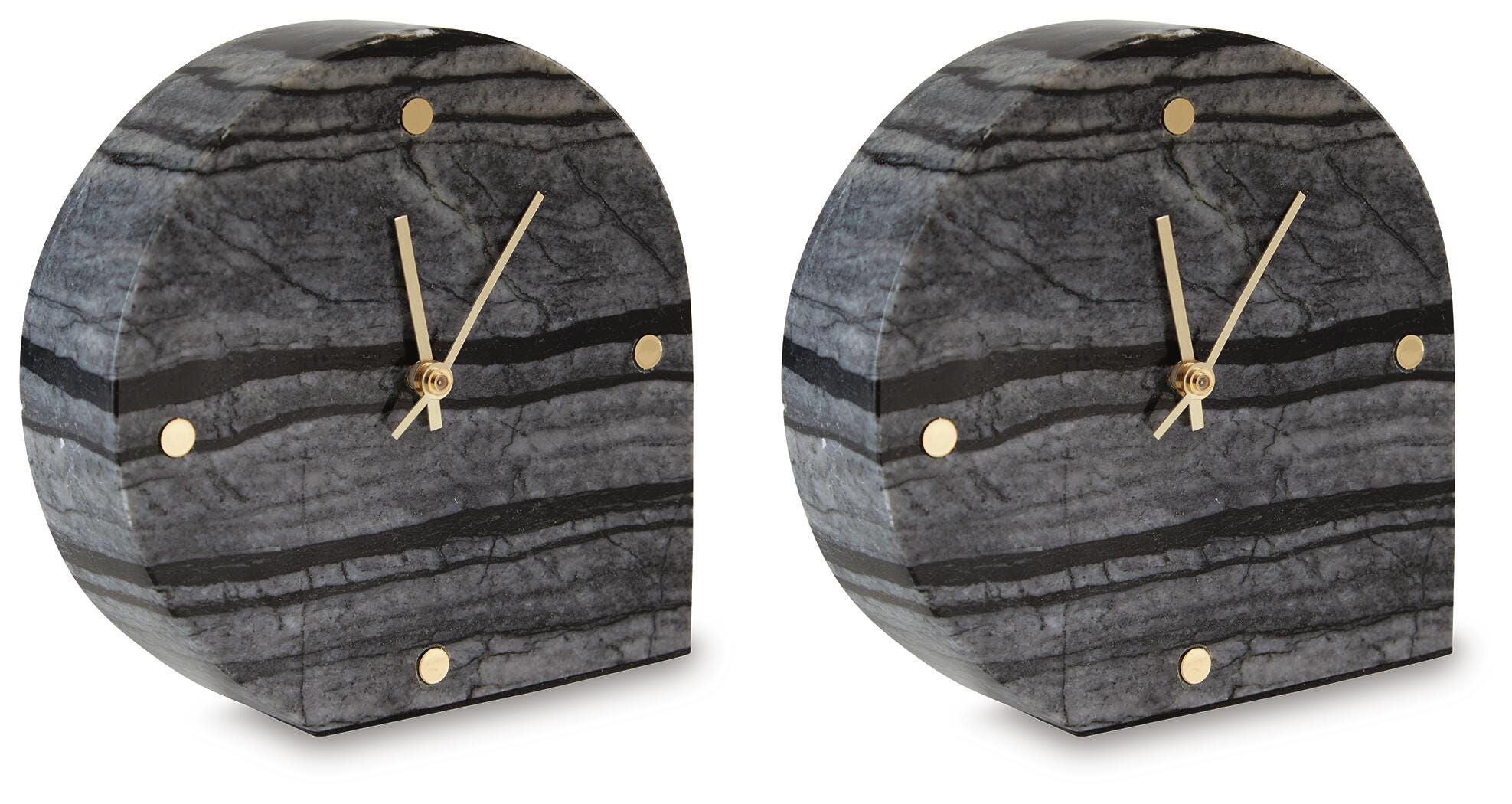Janmour Table Clock (Set of 2) - Luxury Home Furniture (MI)