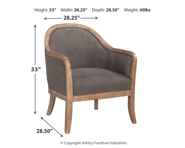 Engineer Accent Chair - Luxury Home Furniture (MI)