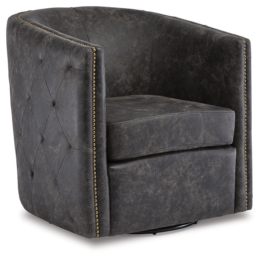 Brentlow Swivel Accent Chair - Luxury Home Furniture (MI)