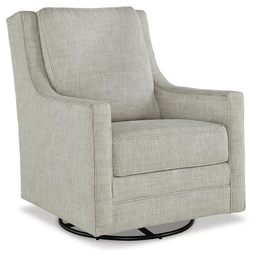 Kambria Swivel Glider Accent Chair - Luxury Home Furniture (MI)