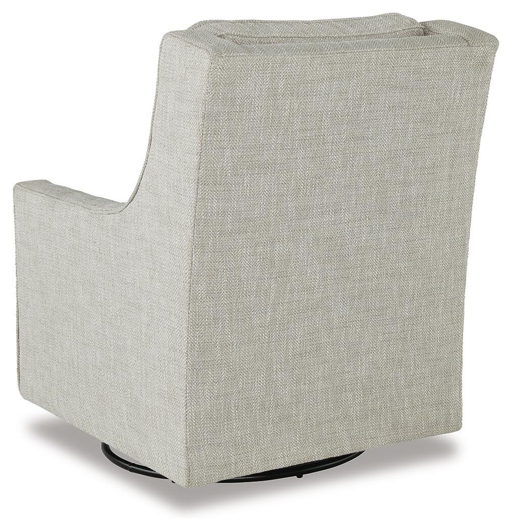 Kambria Swivel Glider Accent Chair - Luxury Home Furniture (MI)