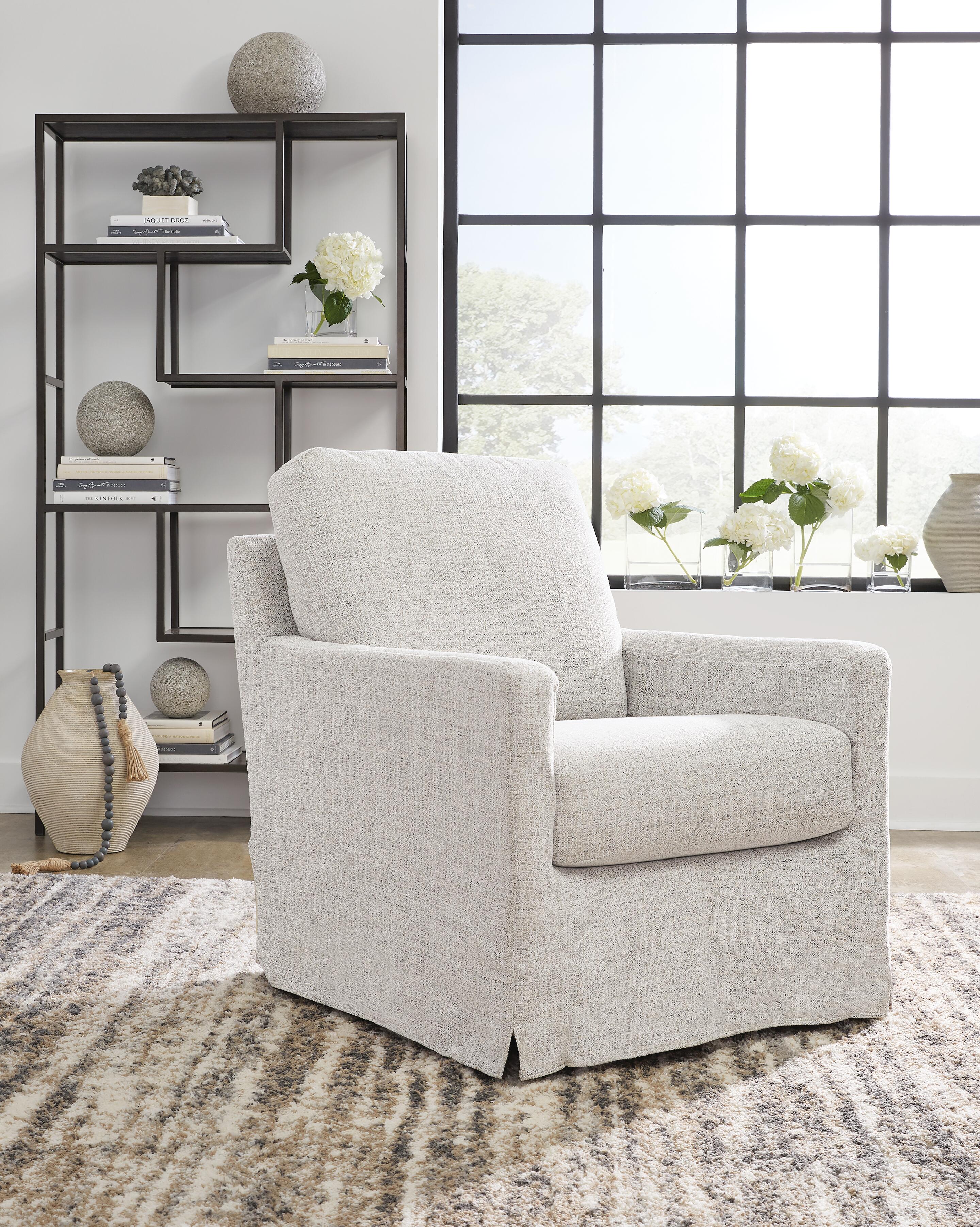 Nenana Next-Gen Nuvella Swivel Glider Accent Chair - Luxury Home Furniture (MI)