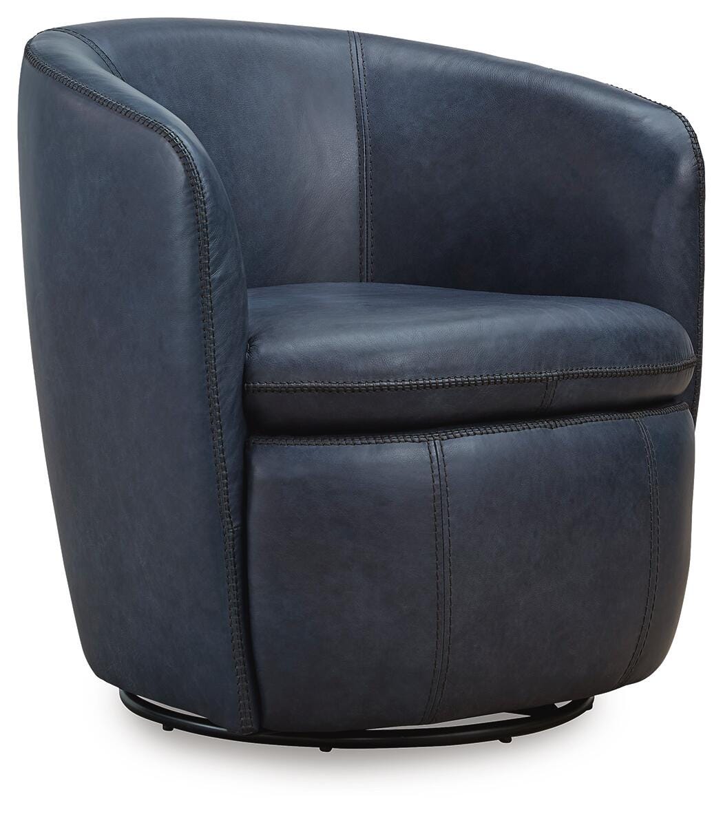 Kierreys Swivel Accent Chair - Luxury Home Furniture (MI)