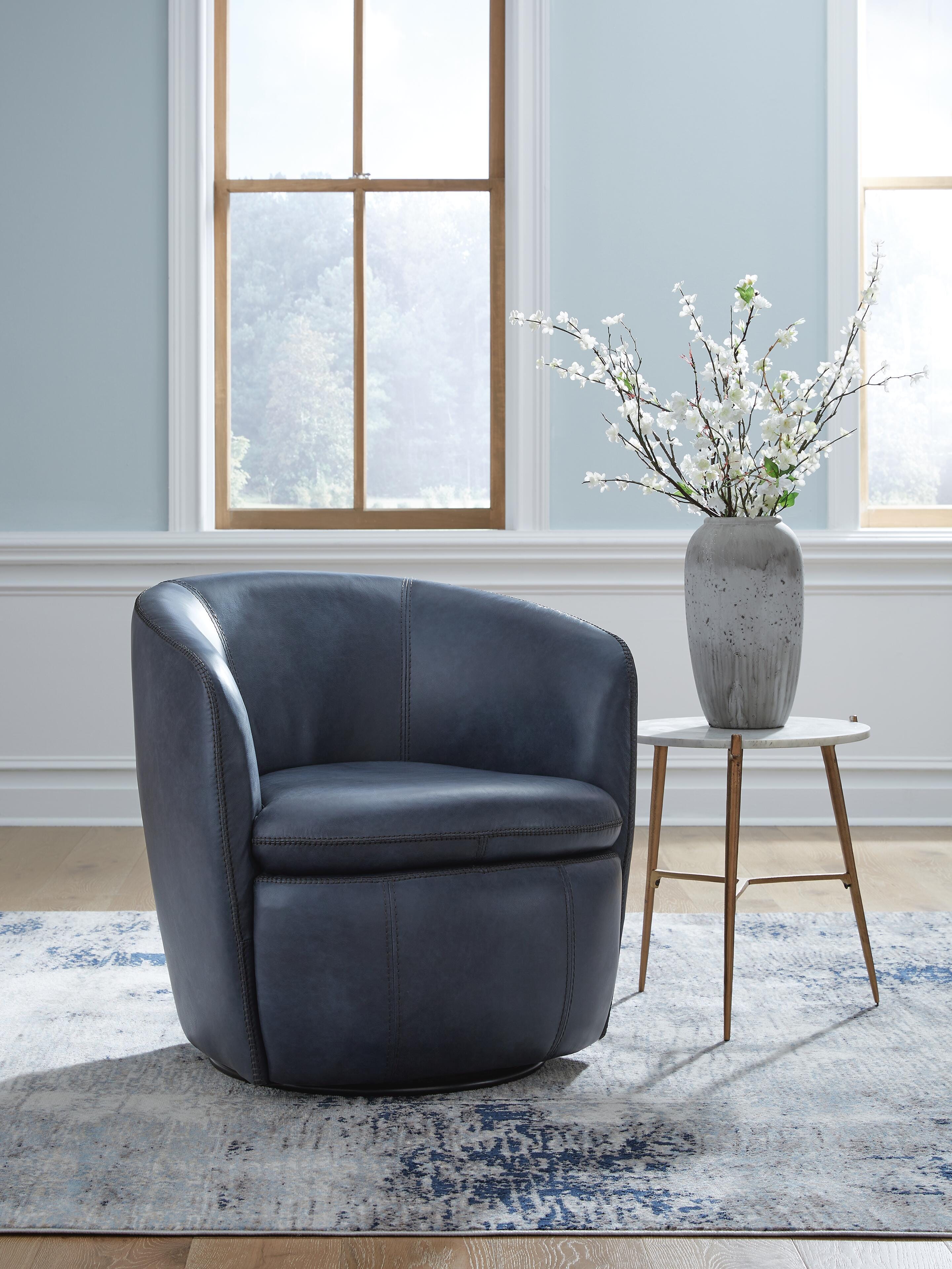Kierreys Swivel Accent Chair - Luxury Home Furniture (MI)