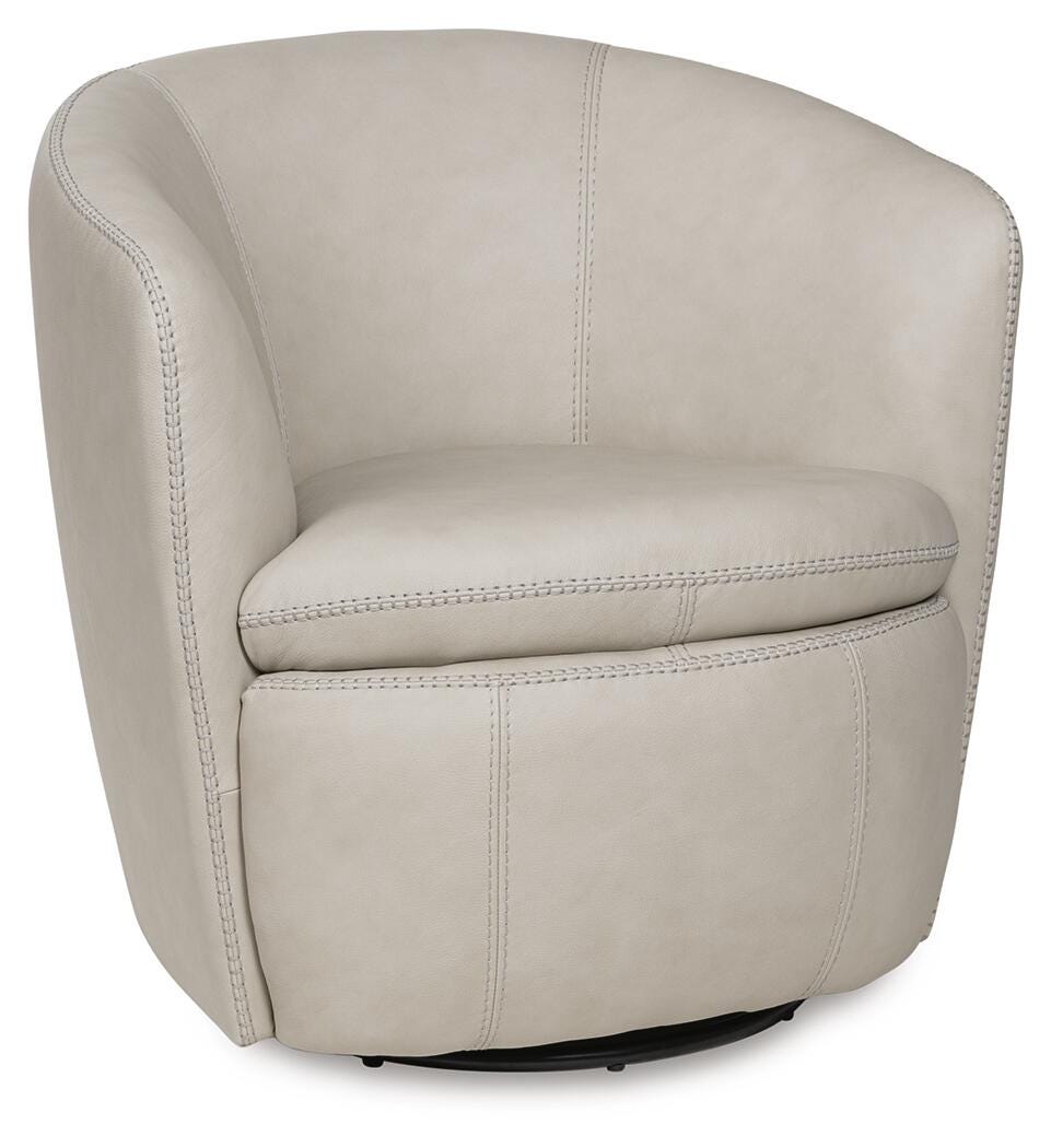 Kierreys Swivel Accent Chair - Luxury Home Furniture (MI)