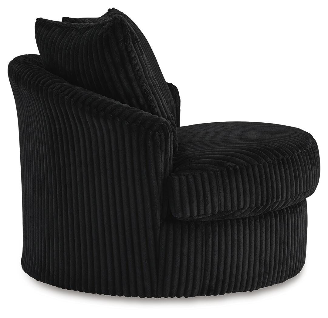 Gramwell Swivel Accent Chair - Luxury Home Furniture (MI)