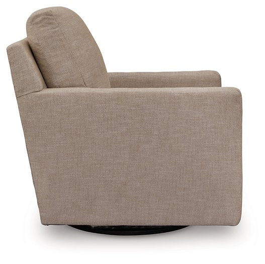 Freybourne Next-Gen Nuvella Swivel Accent Chair - Luxury Home Furniture (MI)