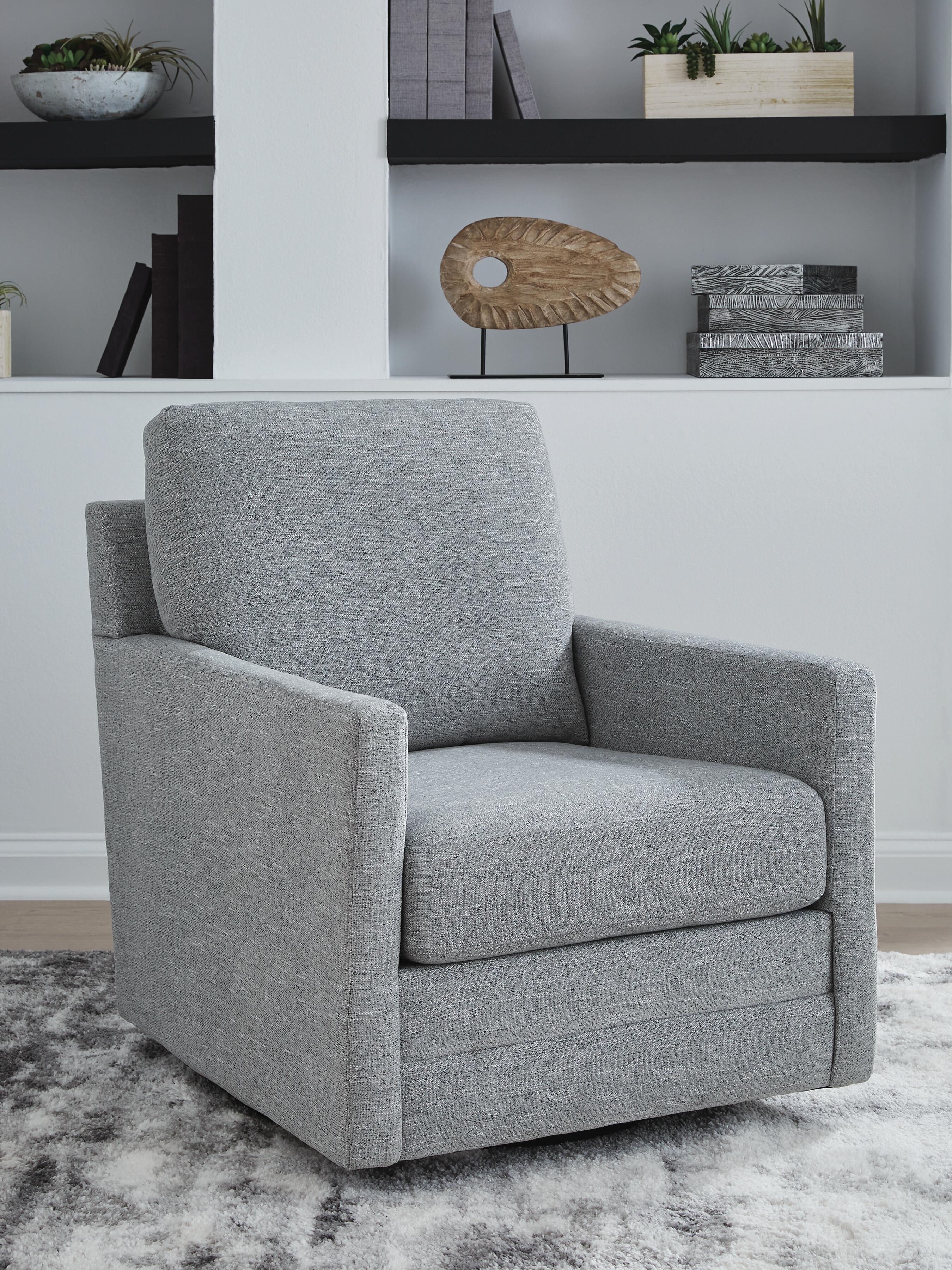 Freybourne Next-Gen Nuvella Swivel Accent Chair - Luxury Home Furniture (MI)