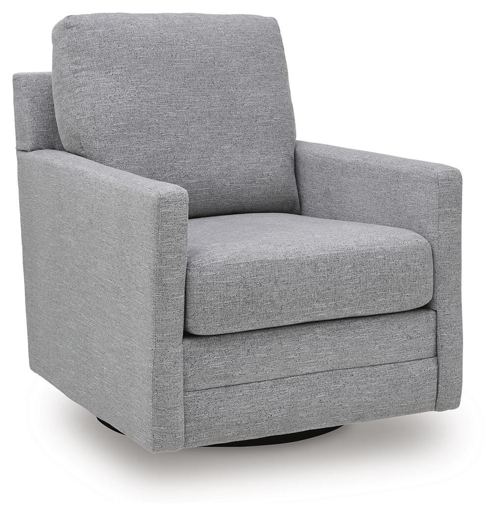 Freybourne Next-Gen Nuvella Swivel Accent Chair - Luxury Home Furniture (MI)