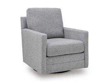 Freybourne Next-Gen Nuvella Swivel Accent Chair - Luxury Home Furniture (MI)
