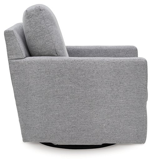 Freybourne Next-Gen Nuvella Swivel Accent Chair - Luxury Home Furniture (MI)