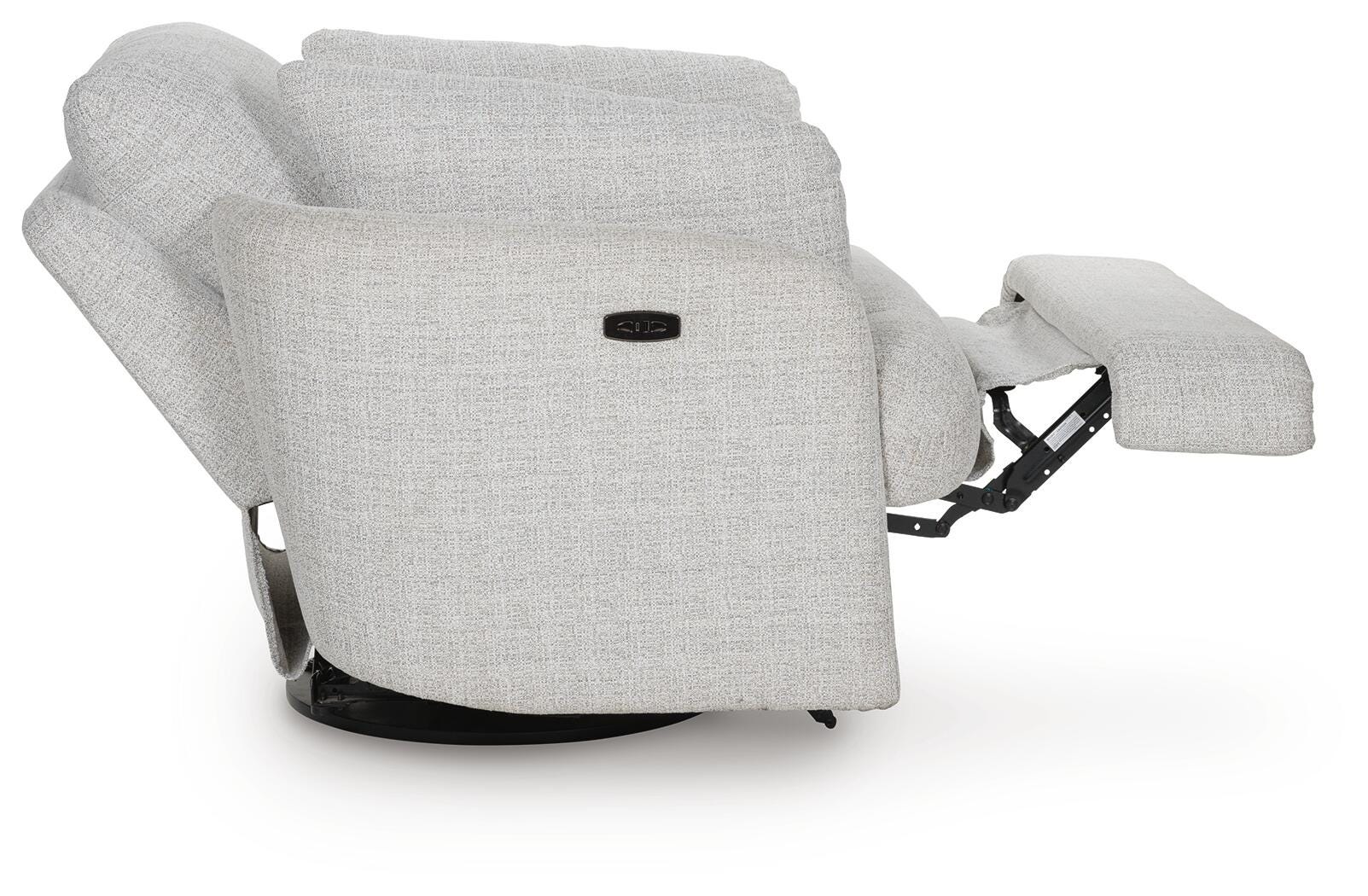 Alainmont Next-Gen Nuvella Swivel Power Recliner - Luxury Home Furniture (MI)