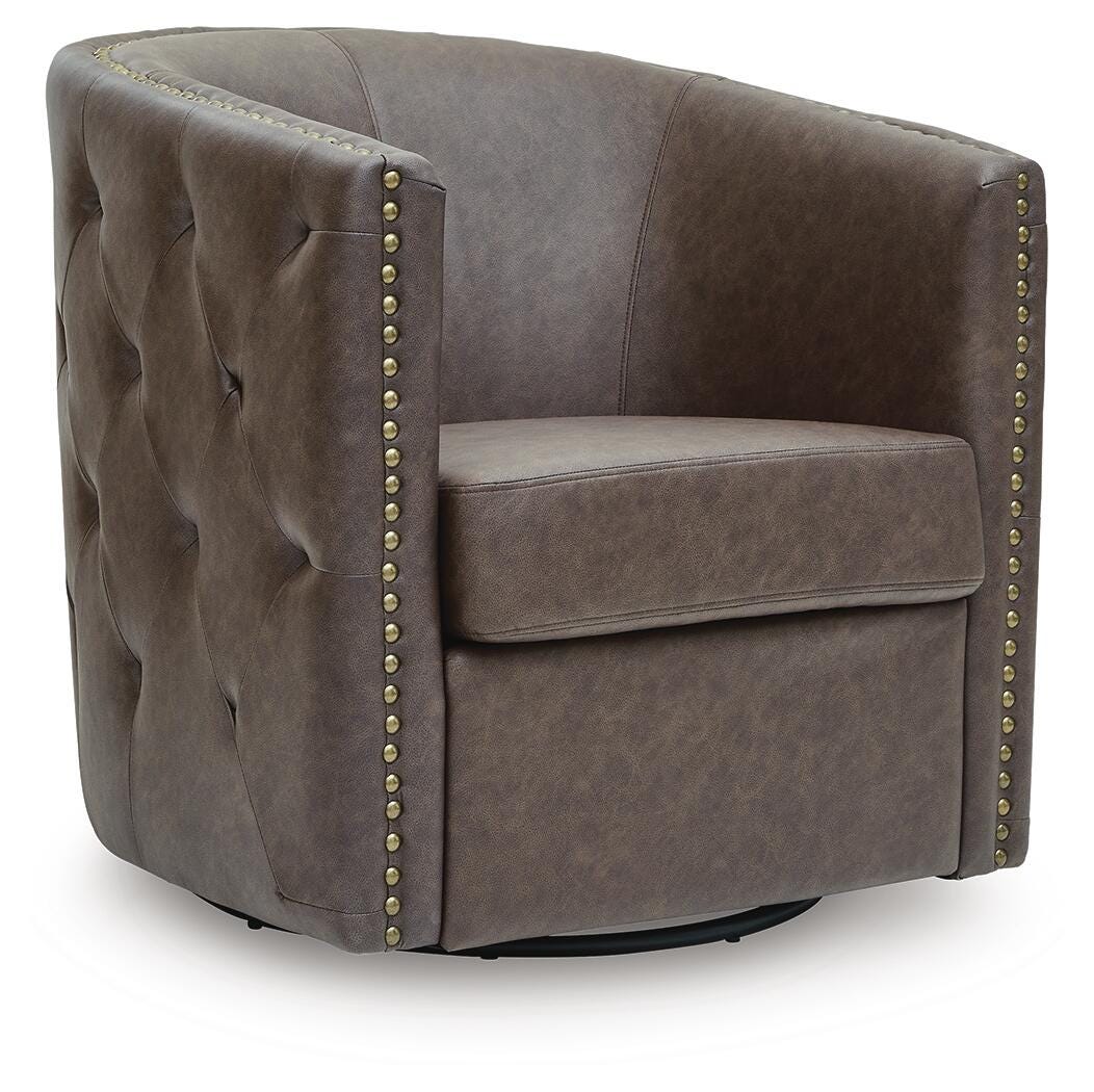 Brentlow Swivel Accent Chair - Luxury Home Furniture (MI)