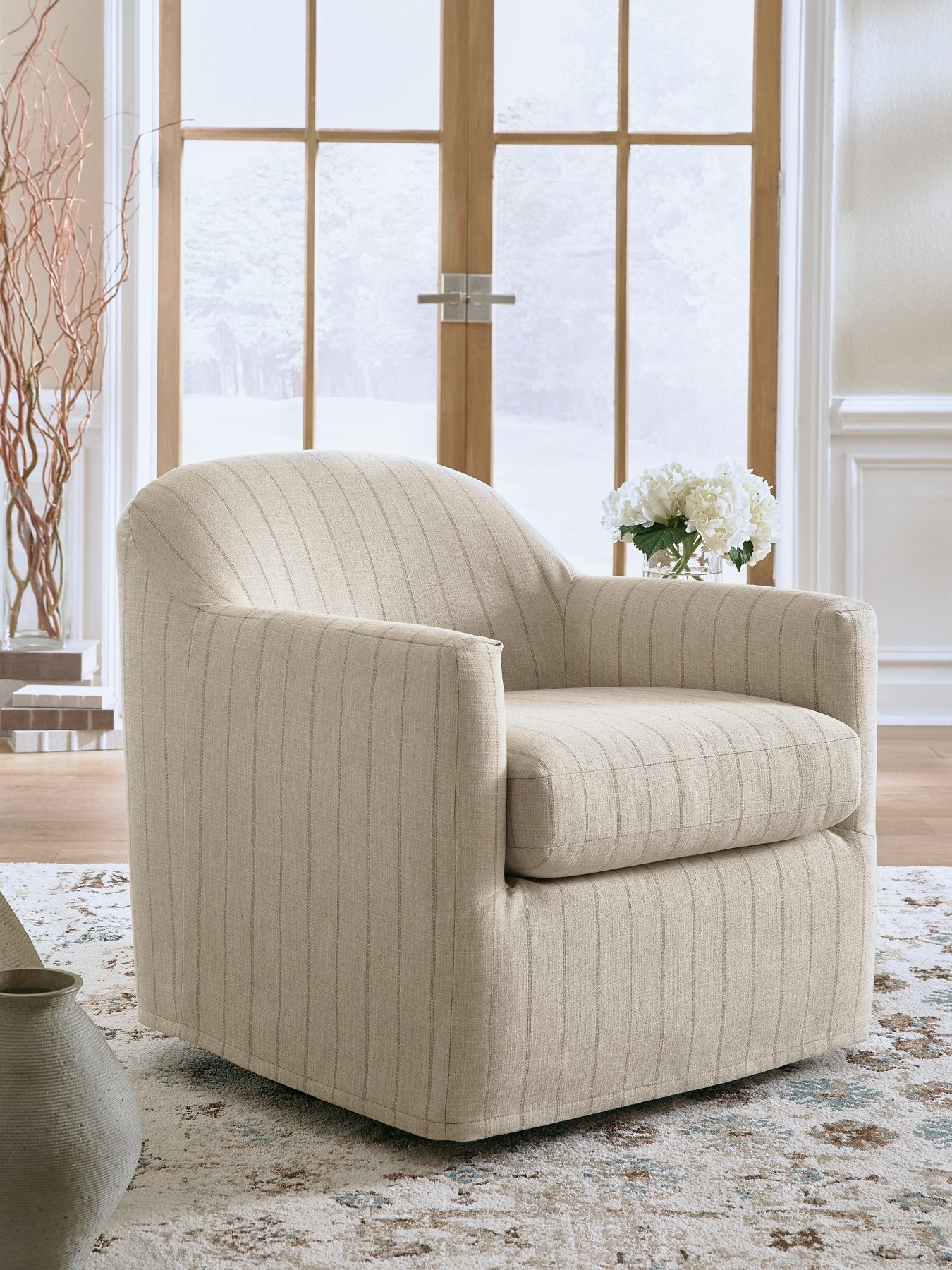 Valwick Swivel Accent Chair - Luxury Home Furniture (MI)