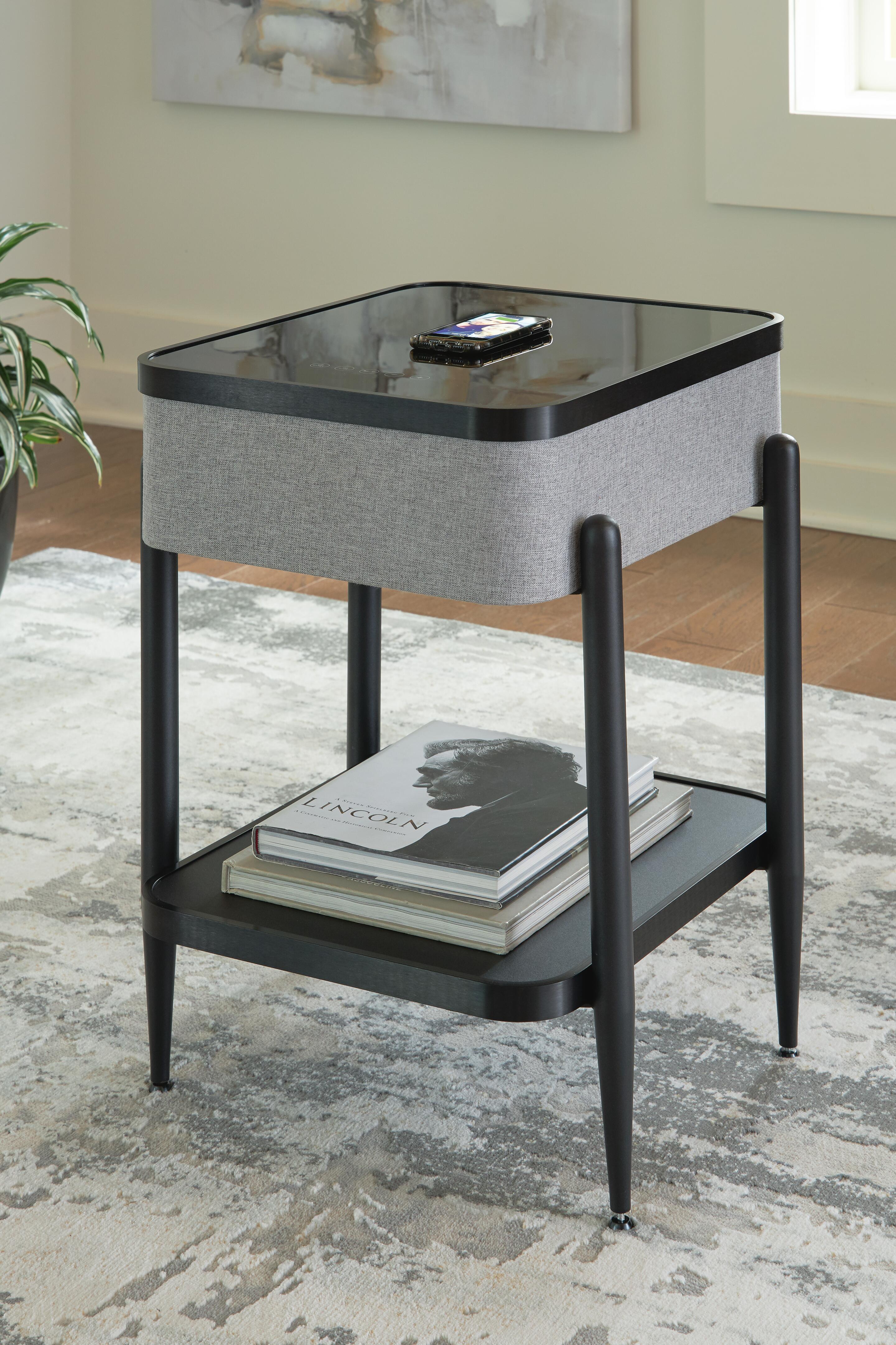 Jorvalee Accent Table with Speaker - Luxury Home Furniture (MI)