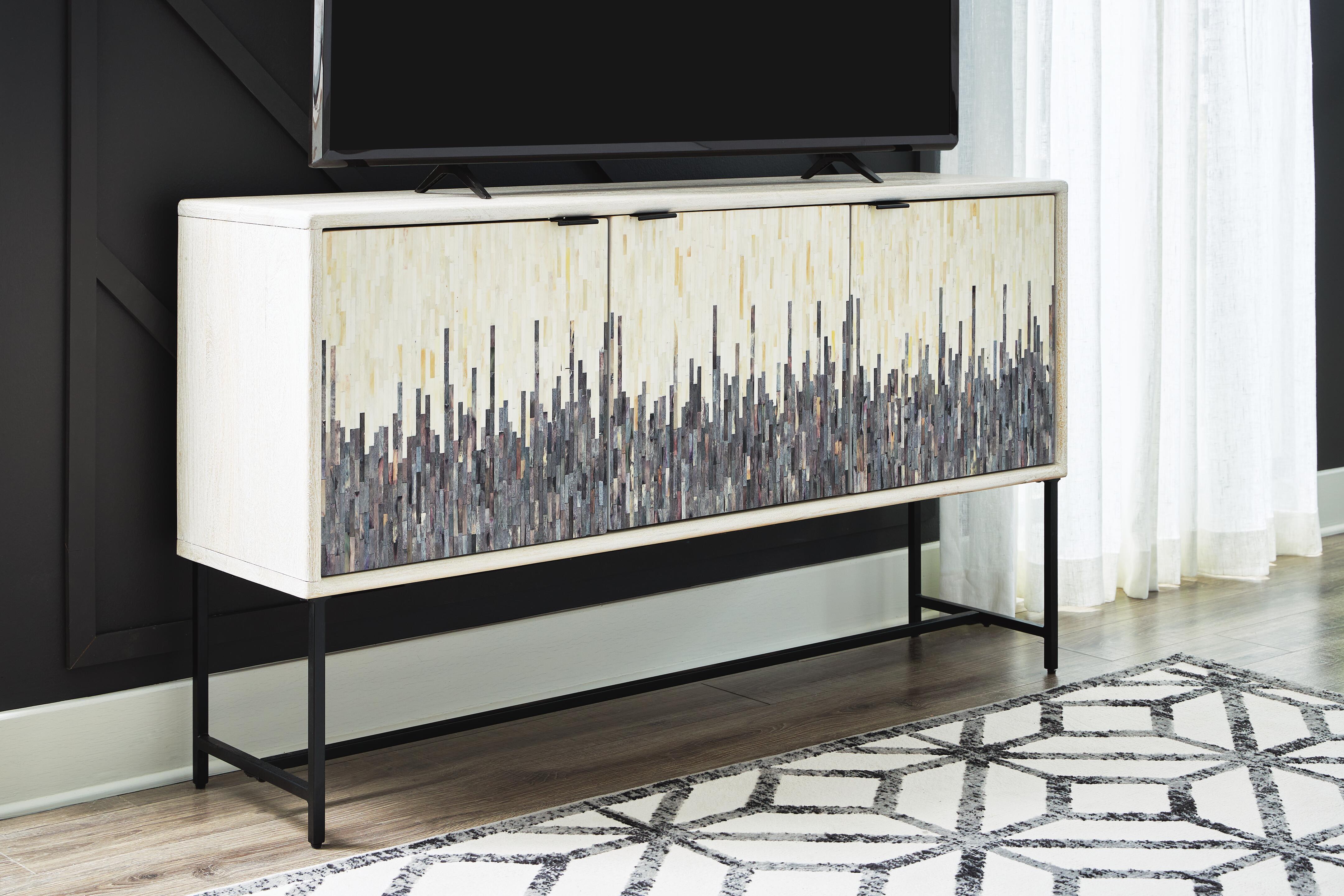 Freyton Accent Cabinet - Luxury Home Furniture (MI)