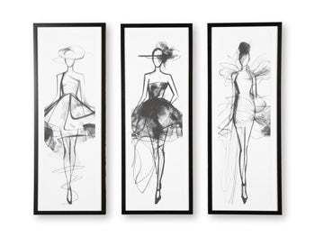 Mckerrick Wall Art Set (Set of 3) - Luxury Home Furniture (MI)
