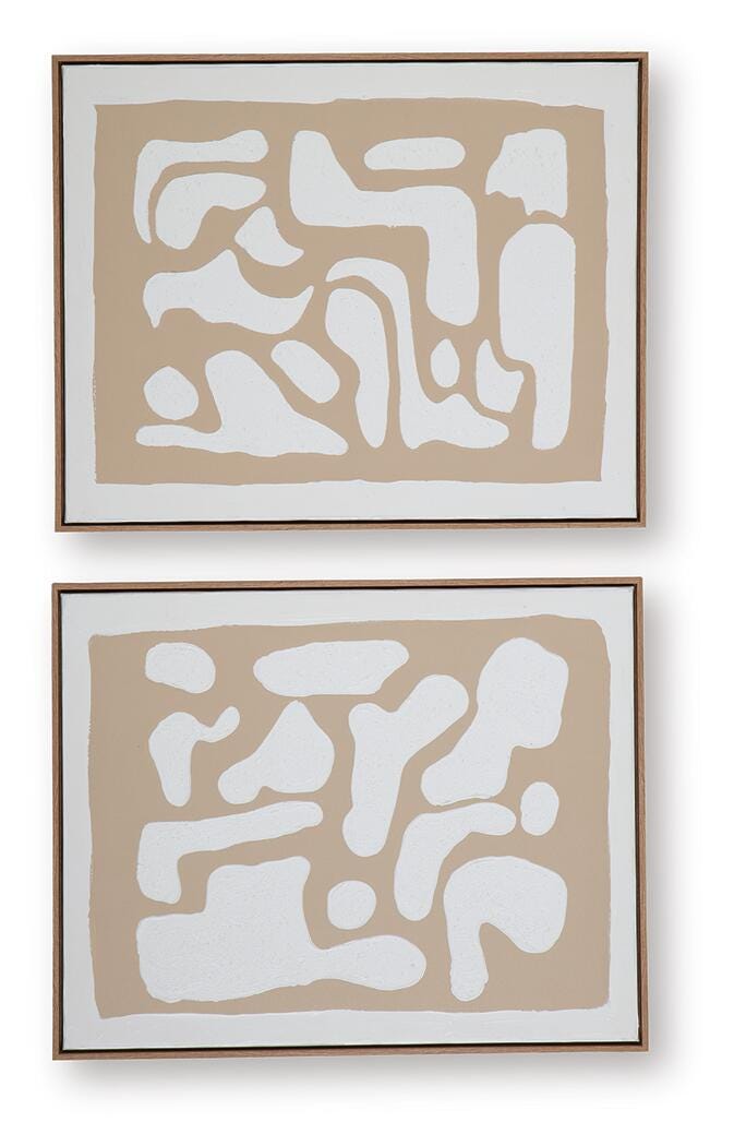 Waldett Wall Art (Set of 2) - Luxury Home Furniture (MI)
