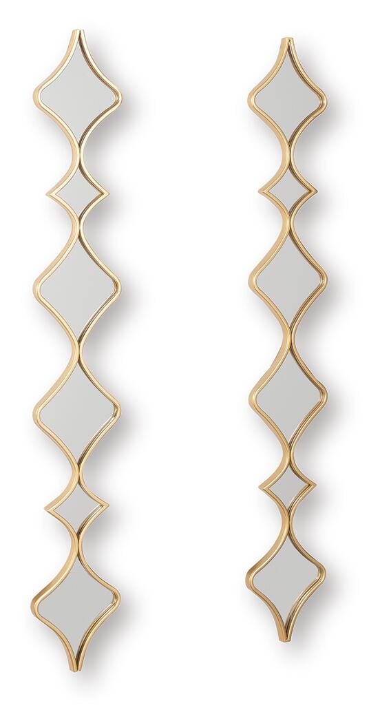Harriswood Accent Mirror Set (Set of 2) - Luxury Home Furniture (MI)