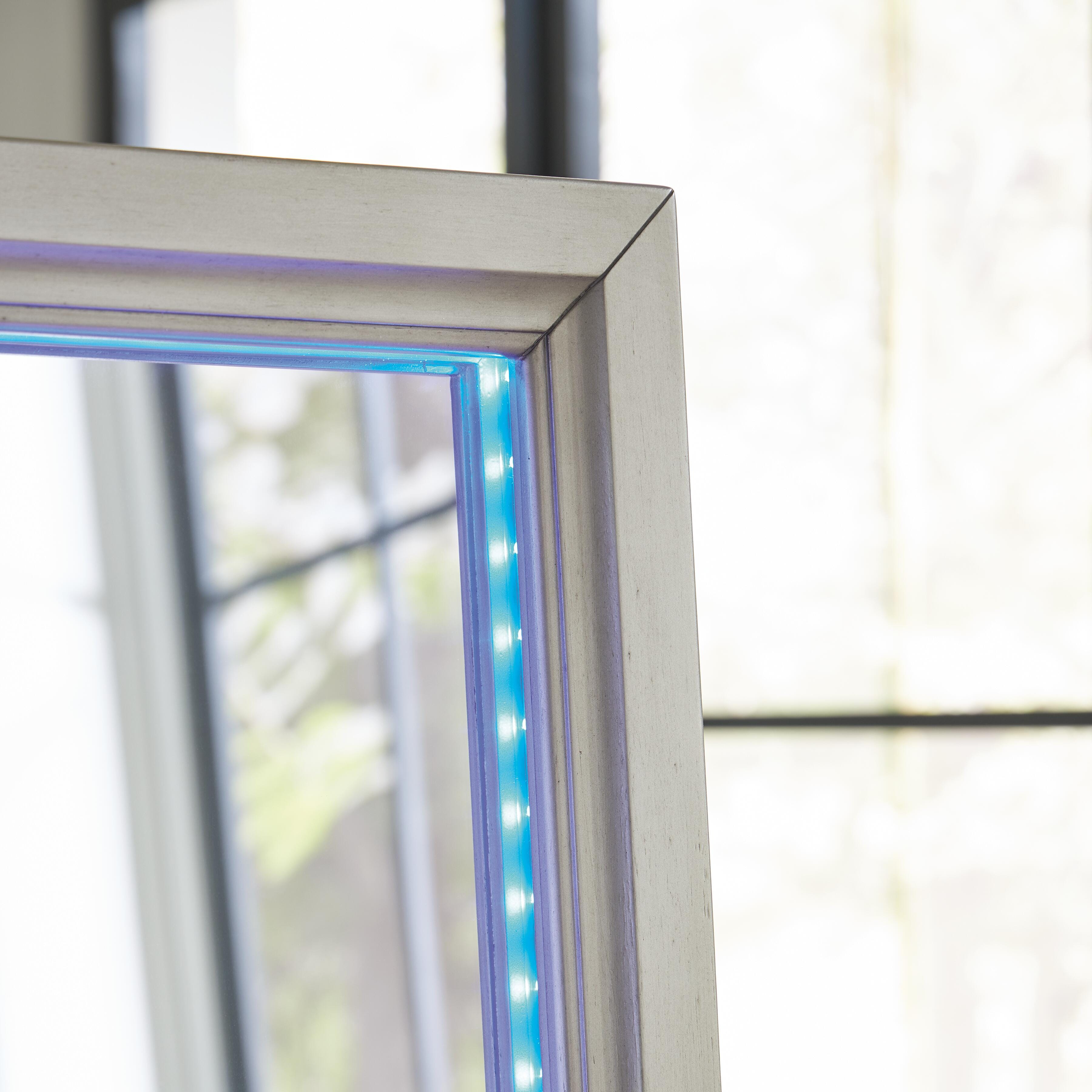 Evesen Floor Standing Mirror/Storage - Luxury Home Furniture (MI)