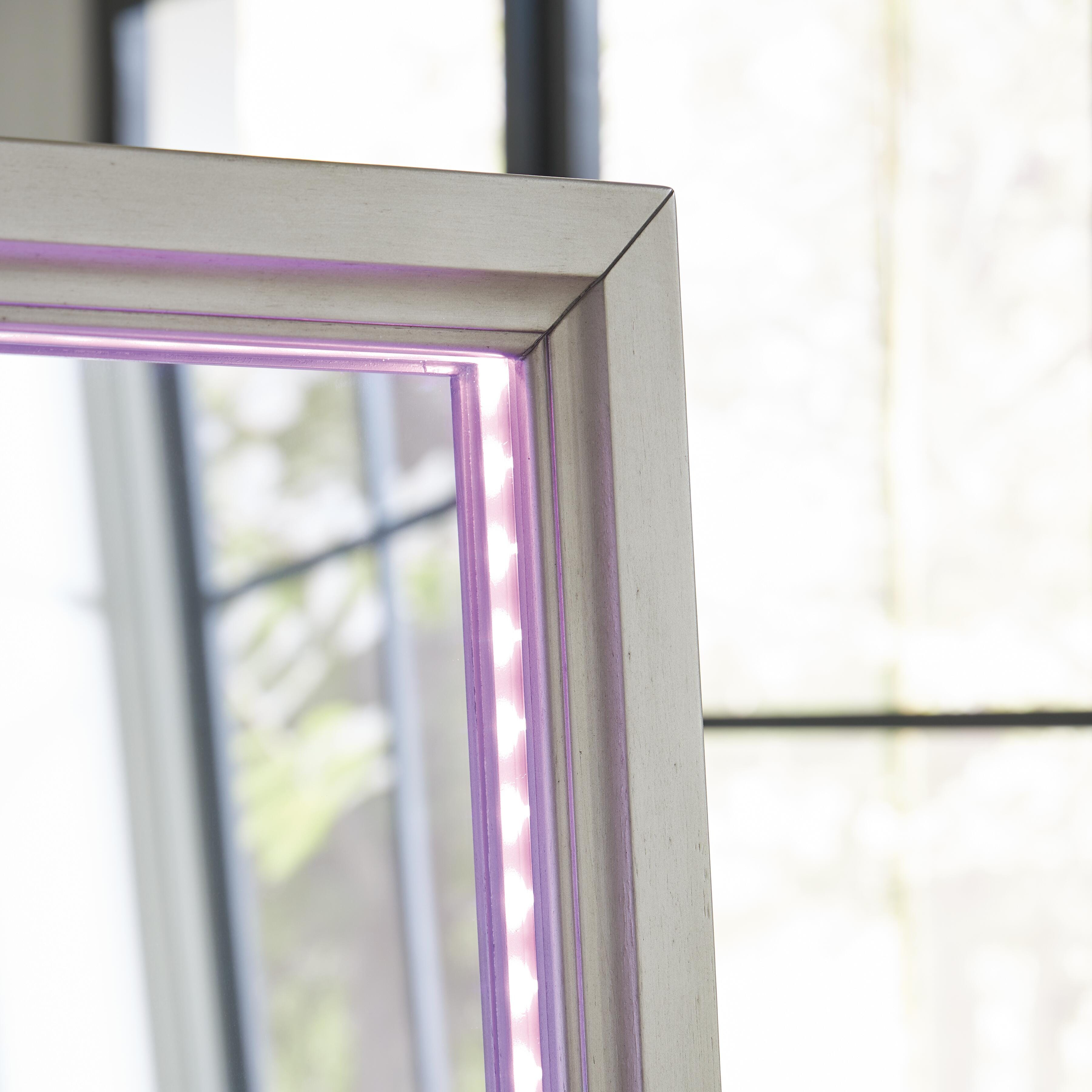 Evesen Floor Standing Mirror/Storage - Luxury Home Furniture (MI)