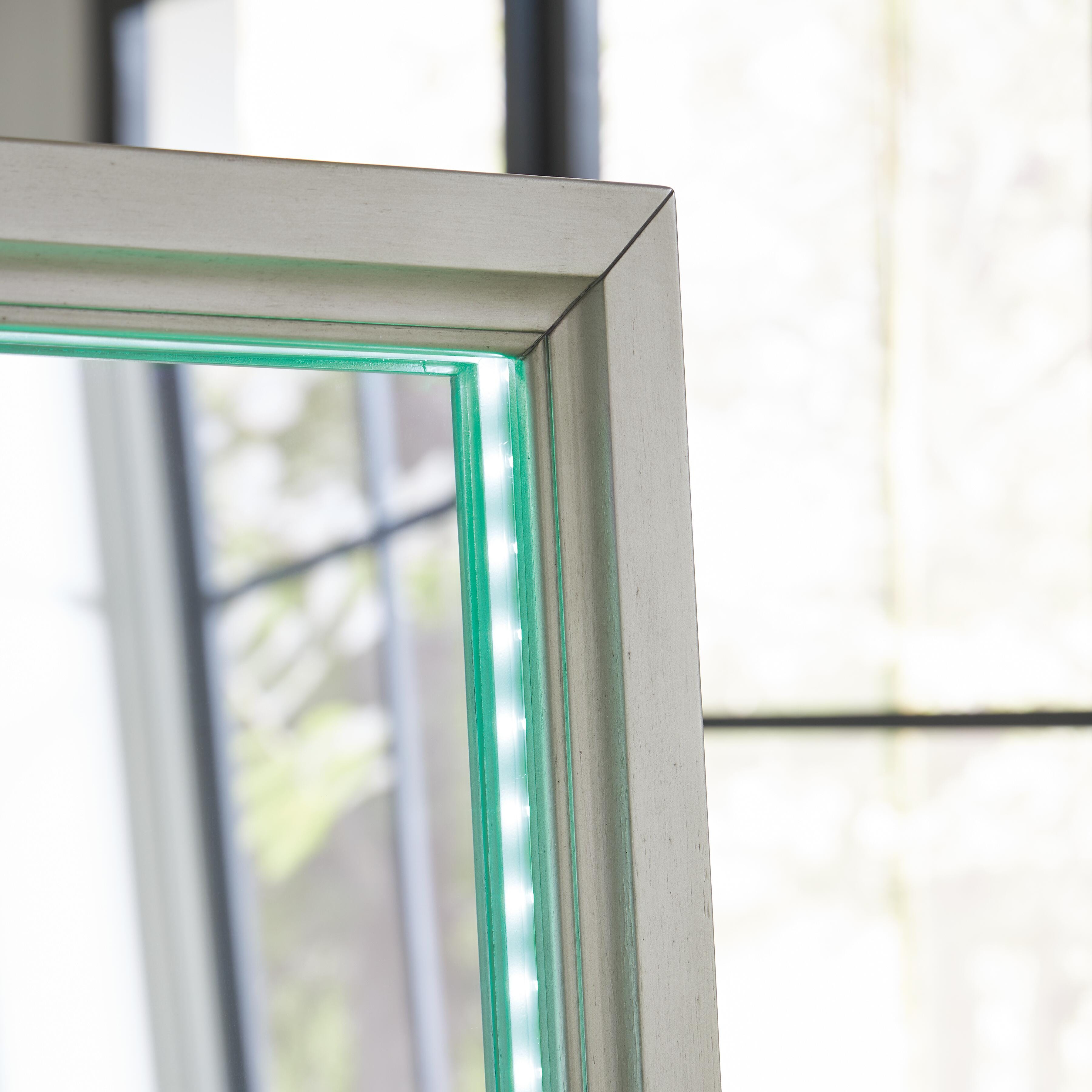 Evesen Floor Standing Mirror/Storage - Luxury Home Furniture (MI)