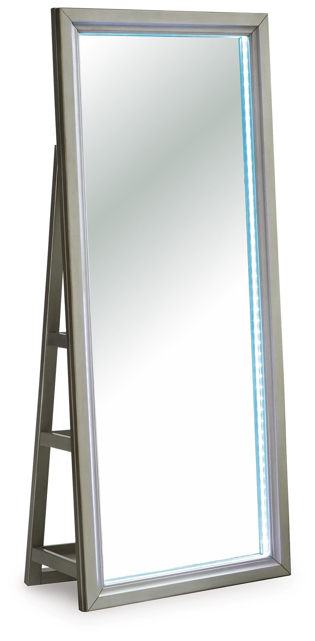 Evesen Floor Standing Mirror/Storage - Luxury Home Furniture (MI)