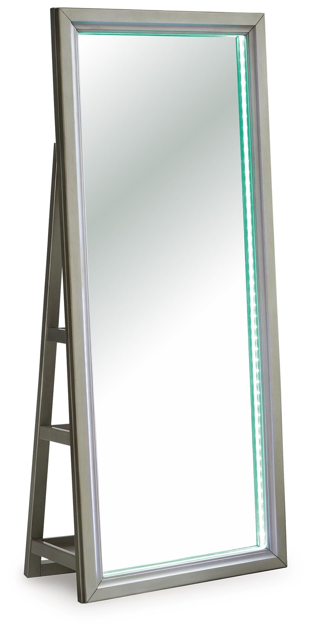 Evesen Floor Standing Mirror/Storage - Luxury Home Furniture (MI)
