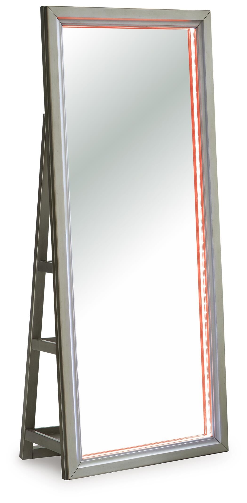 Evesen Floor Standing Mirror/Storage - Luxury Home Furniture (MI)