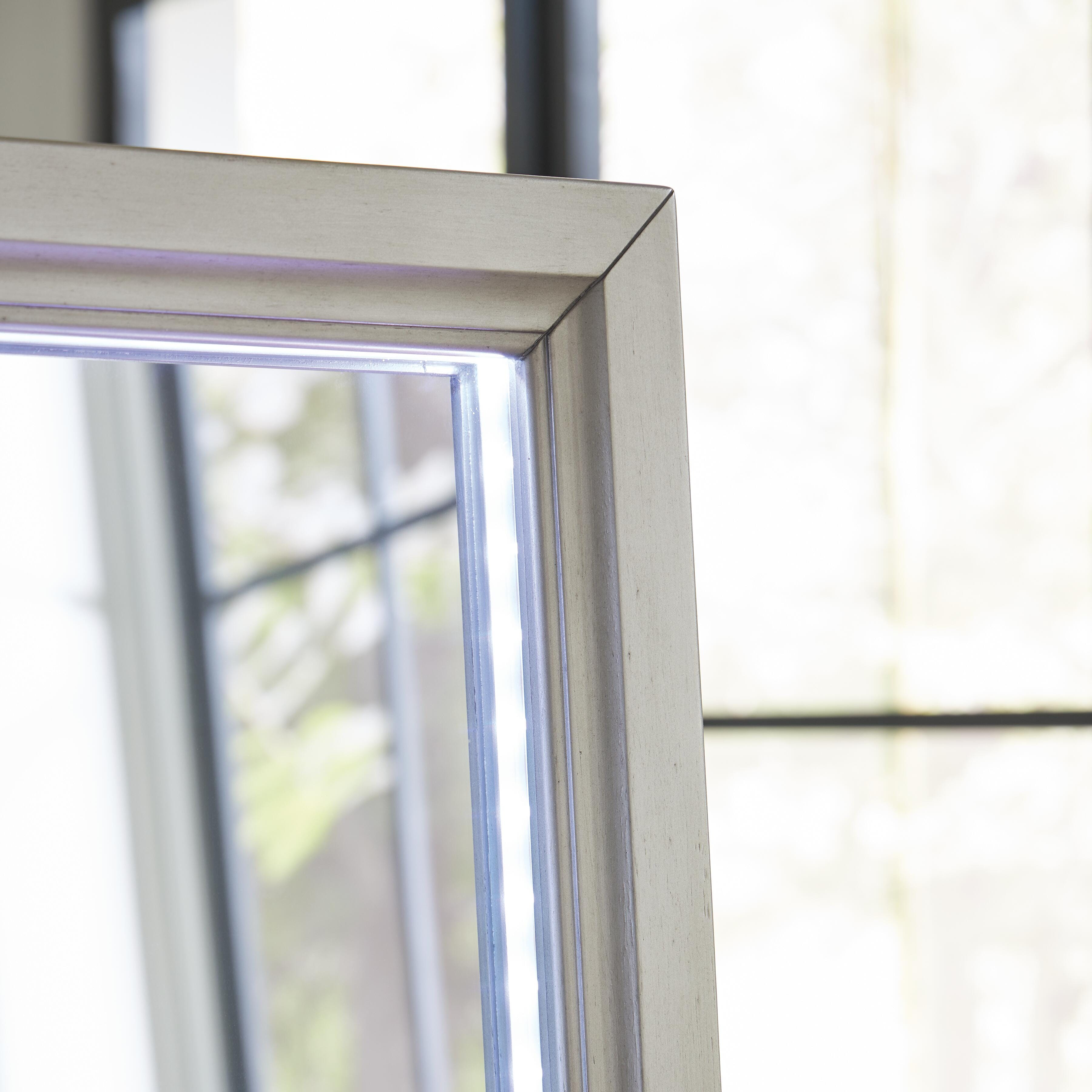 Evesen Floor Standing Mirror/Storage - Luxury Home Furniture (MI)