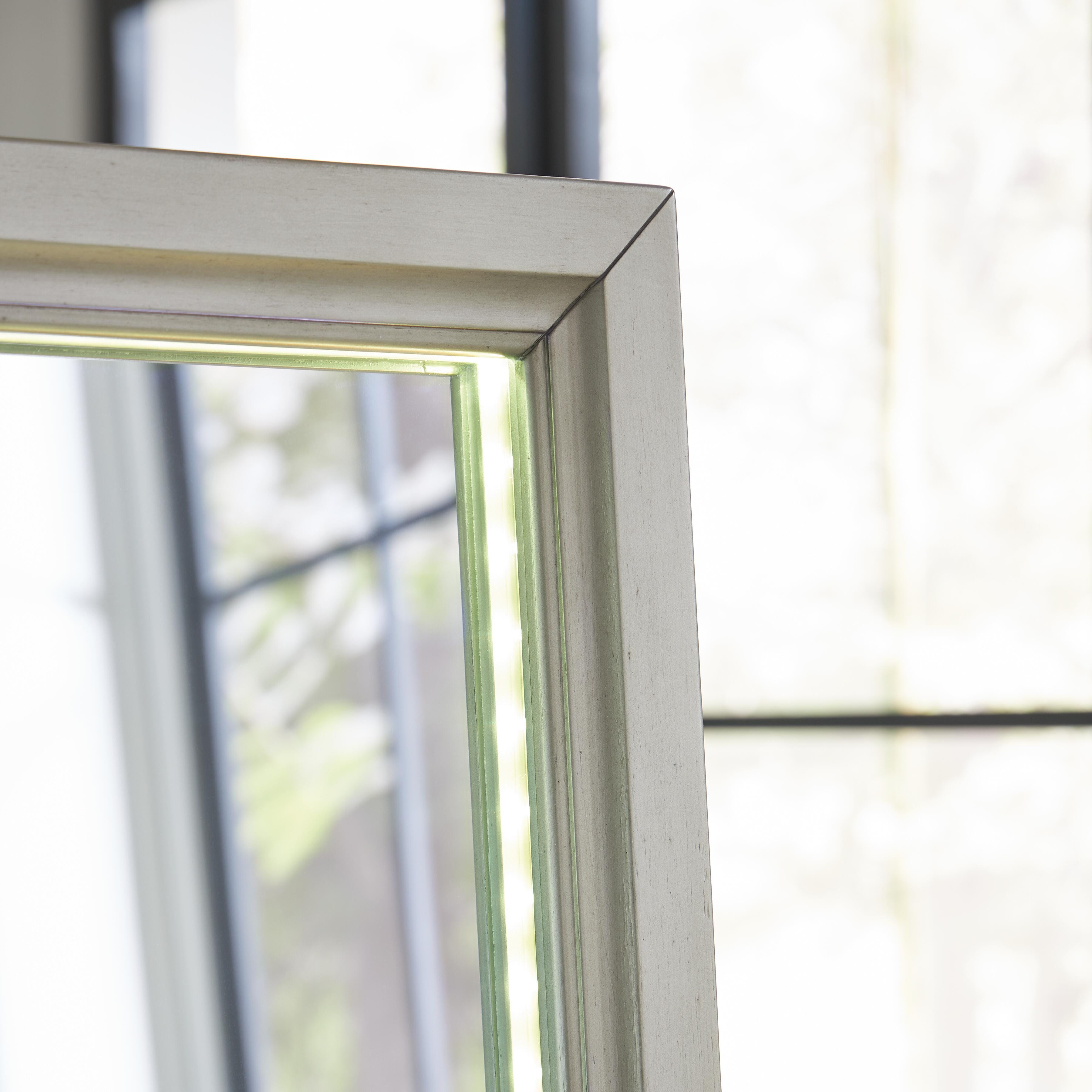 Evesen Floor Standing Mirror/Storage - Luxury Home Furniture (MI)
