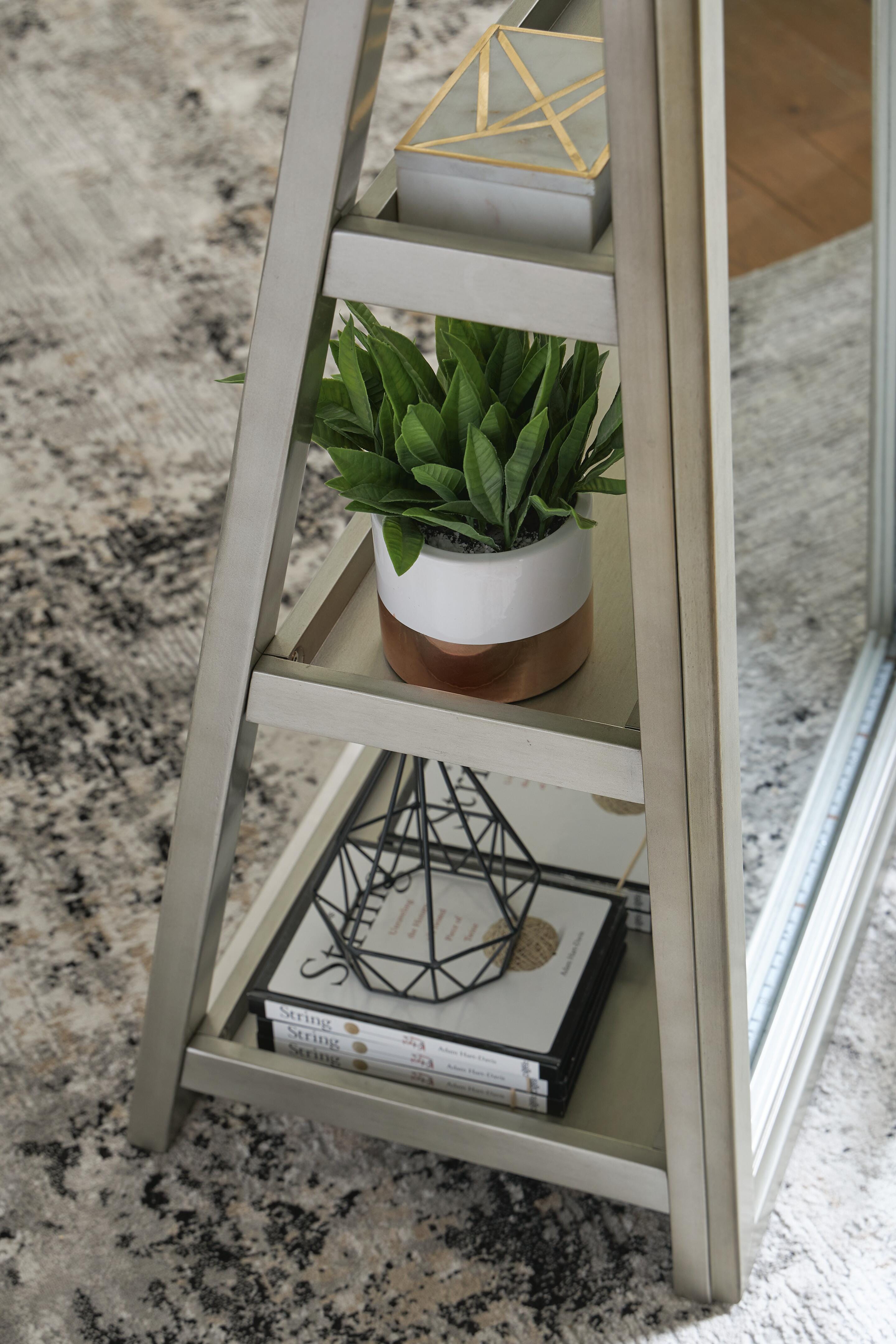 Evesen Floor Standing Mirror/Storage - Luxury Home Furniture (MI)