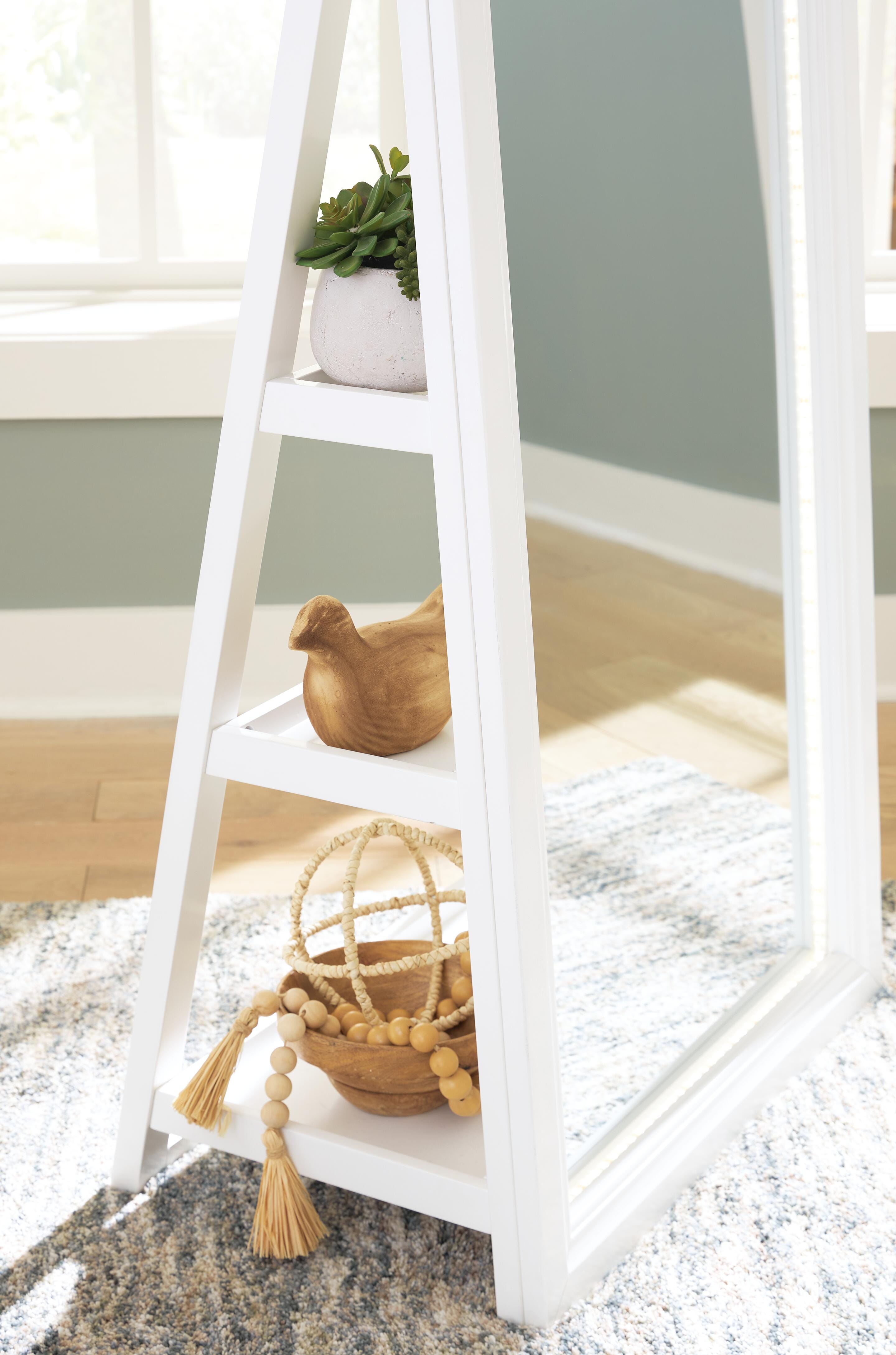 Evesen Floor Standing Mirror/Storage - Luxury Home Furniture (MI)