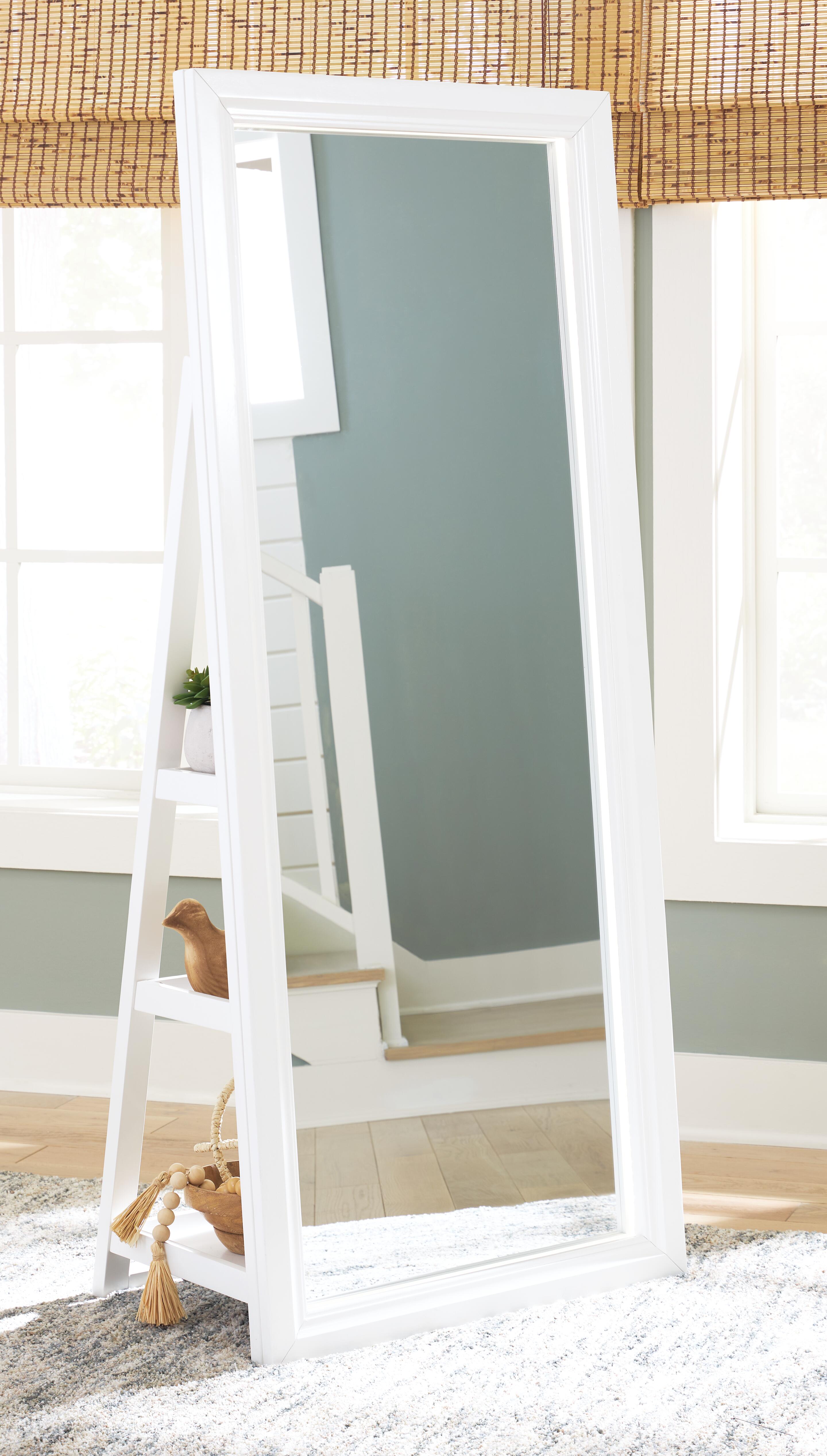 Evesen Floor Standing Mirror/Storage - Luxury Home Furniture (MI)