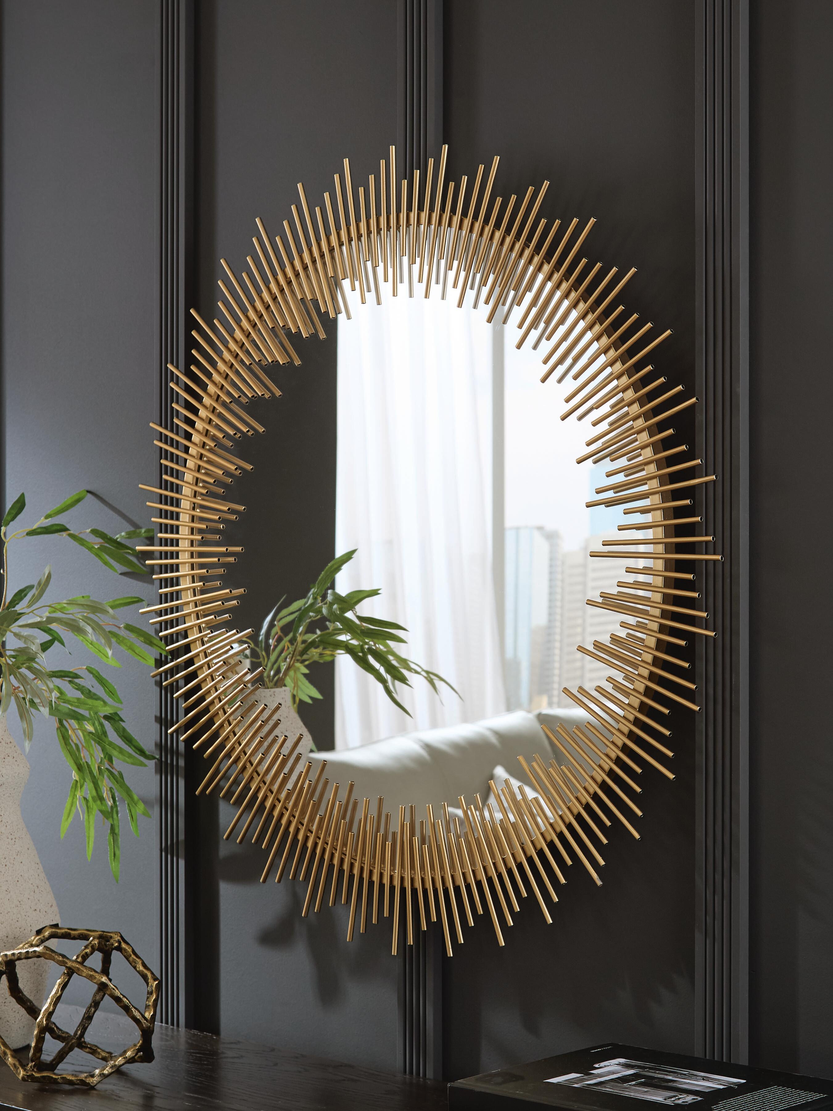 Wainport Accent Mirror - Luxury Home Furniture (MI)