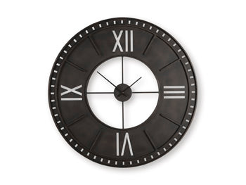 Lytle Wall Clock - Luxury Home Furniture (MI)