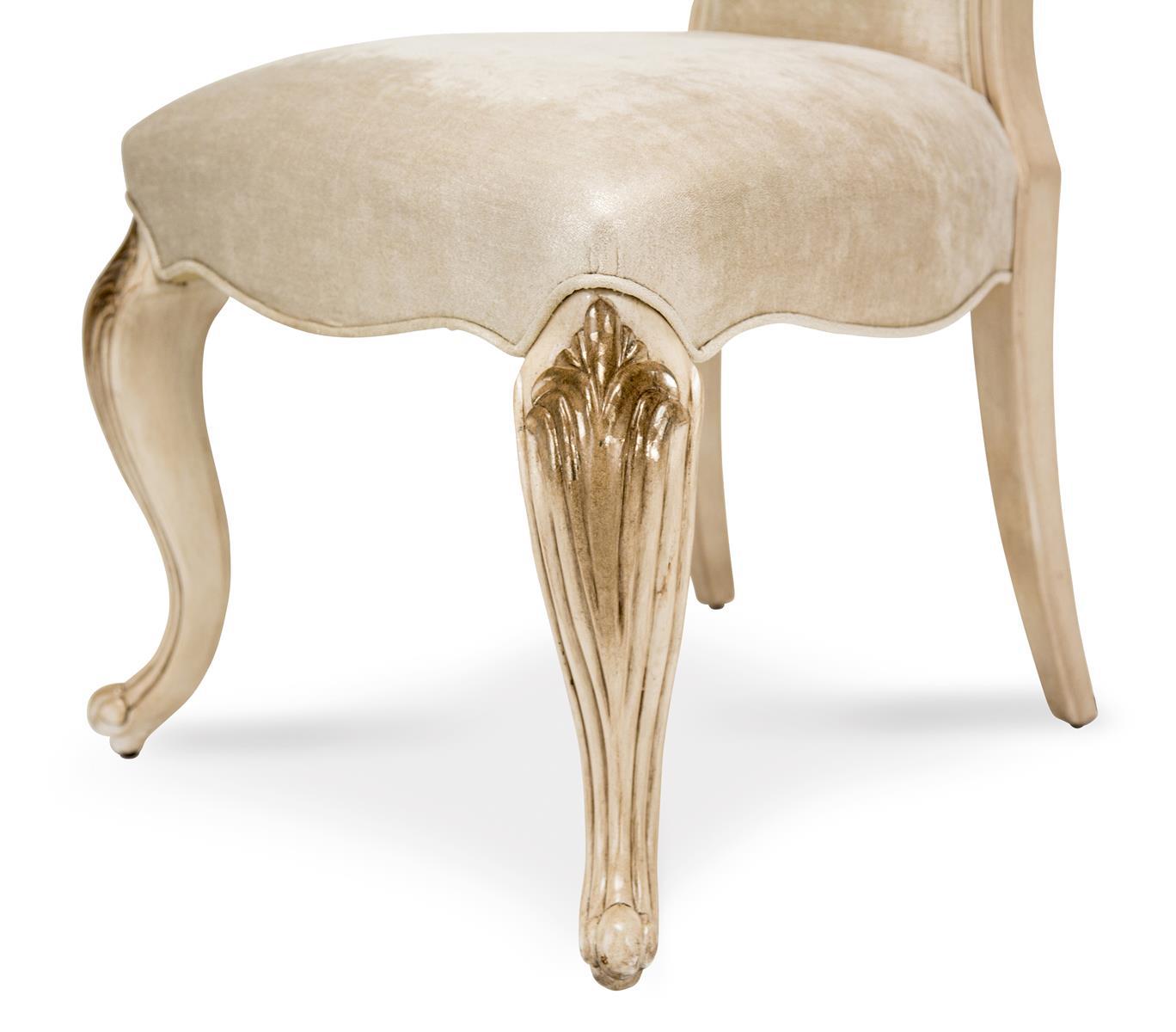 Platine de Royale Side Chair in Champagne (Set of 2)